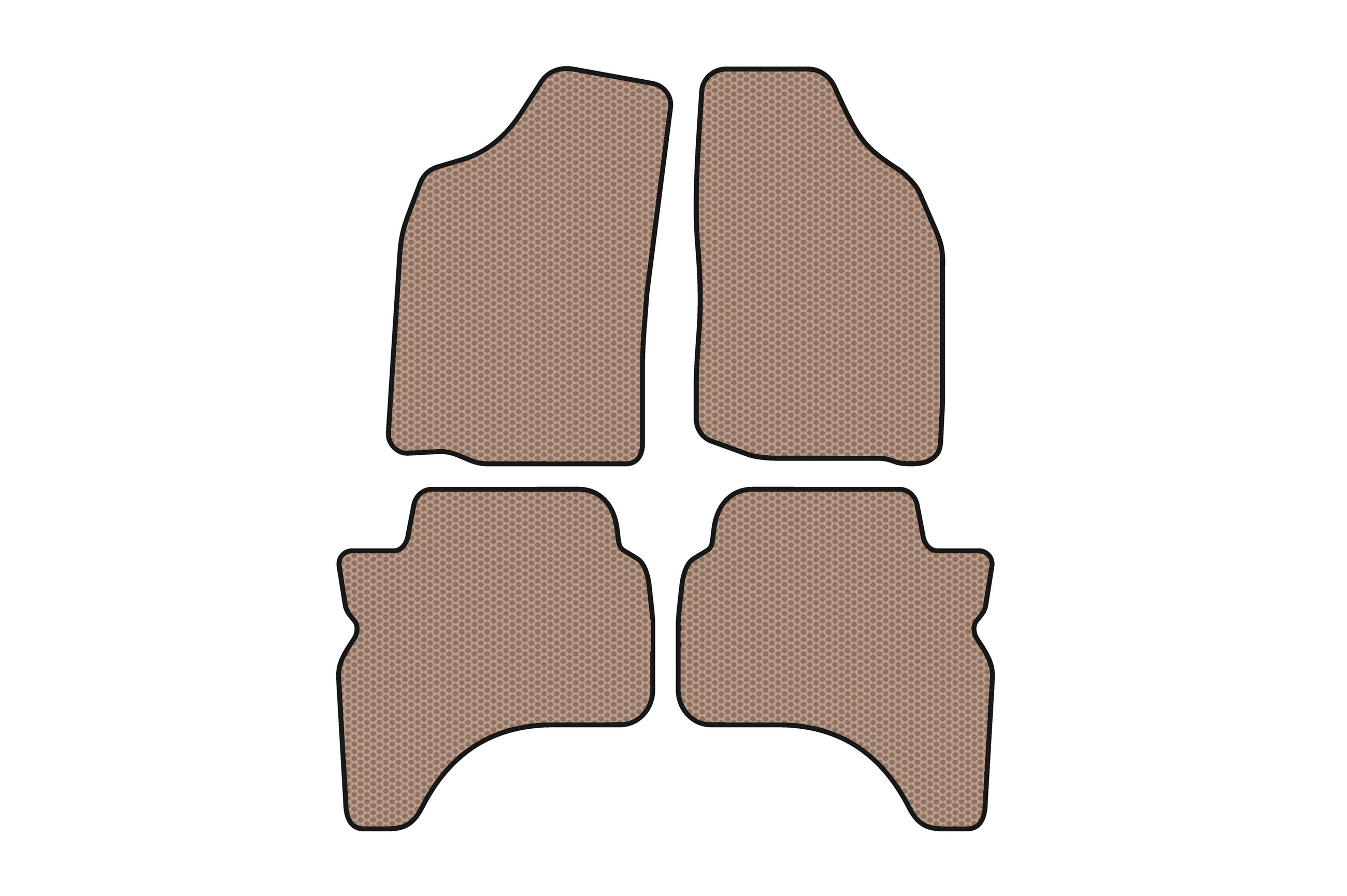 Гумові килимки Carsuit (Бежевий)