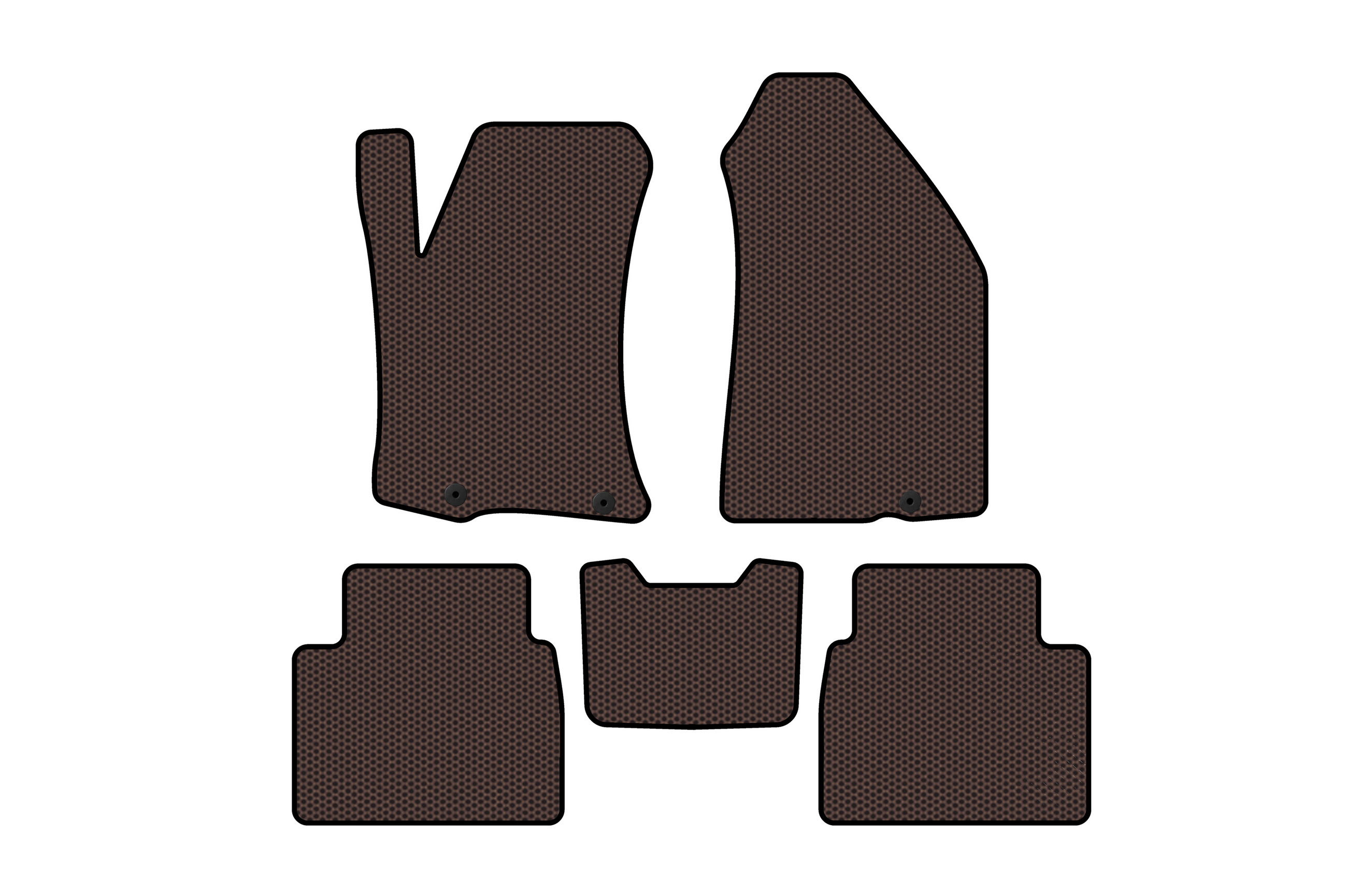 Гумові килимки Carsuit (SD, коричневий)