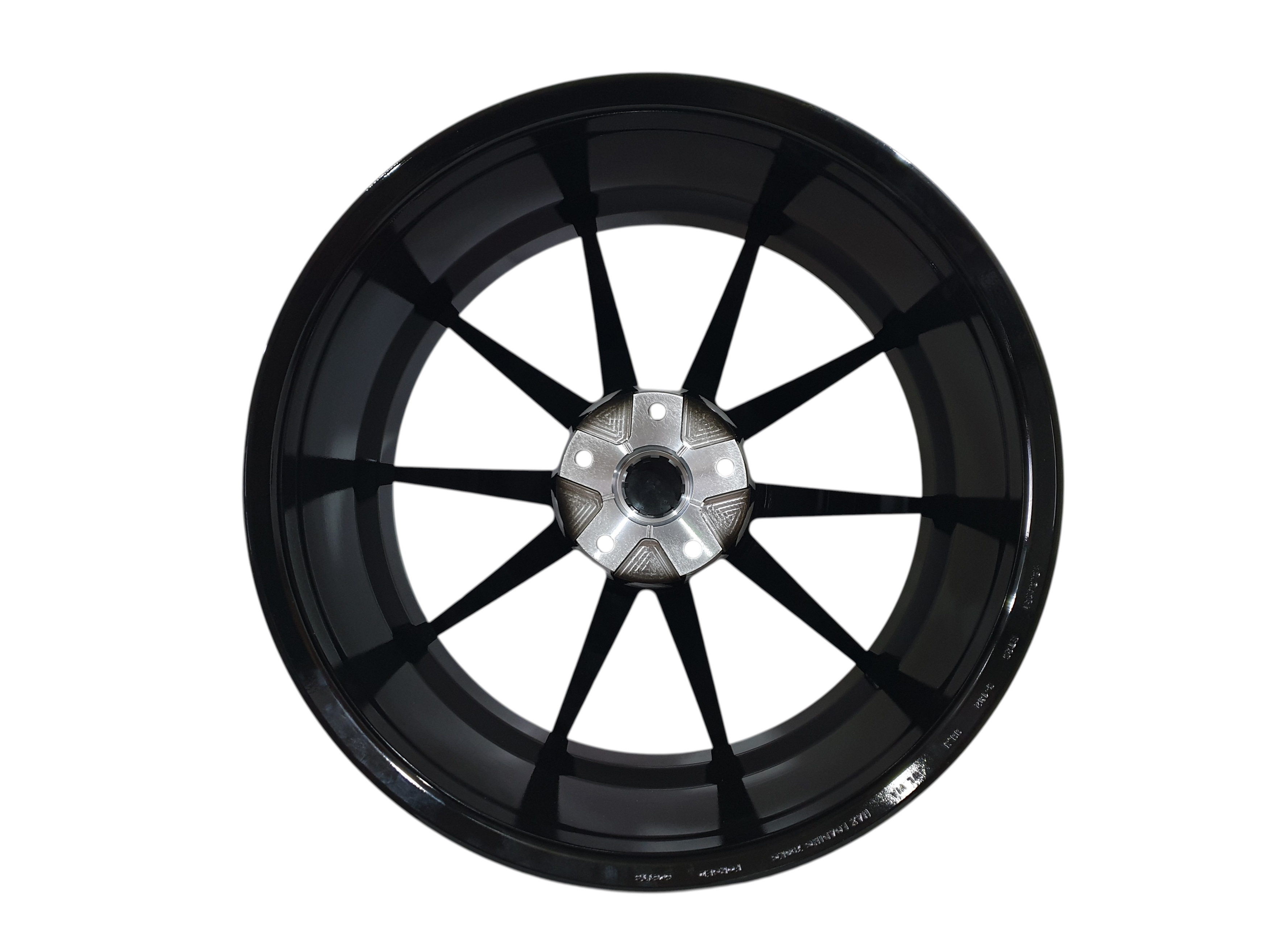 R21 / R22 Satin Black Ковані диски (різнорозмірні / різноширокі) на BMW M5 G90 / G99 2024-2026 року 3