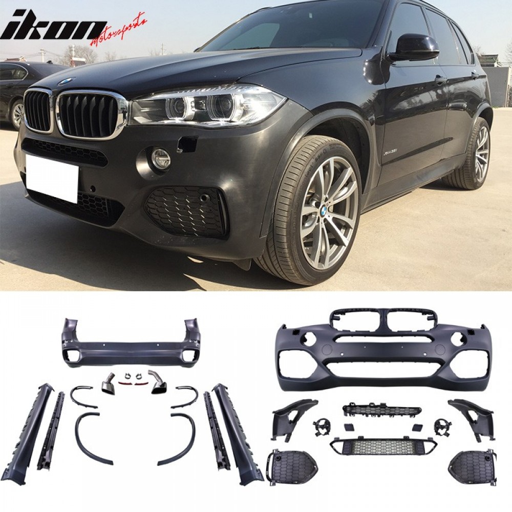 Комплект обвісу M-Tech для BMW X5 F15 (передній/задній бампер, пороги, арки, труби) 3
