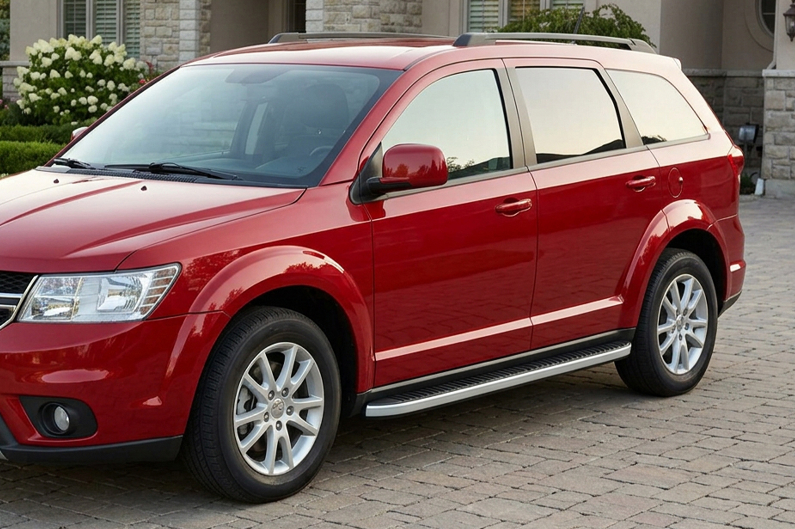 Бокові пороги Tayga Grey (2 шт., алюміній)