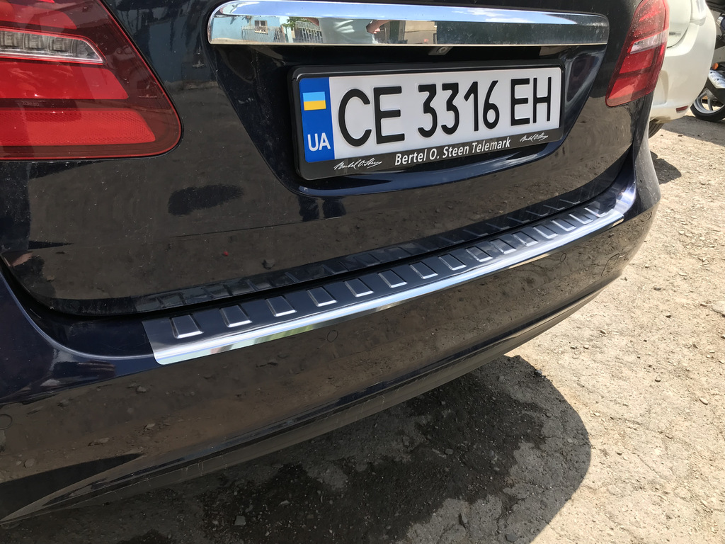 Накладка на задній бампер Carmos (нерж) 3