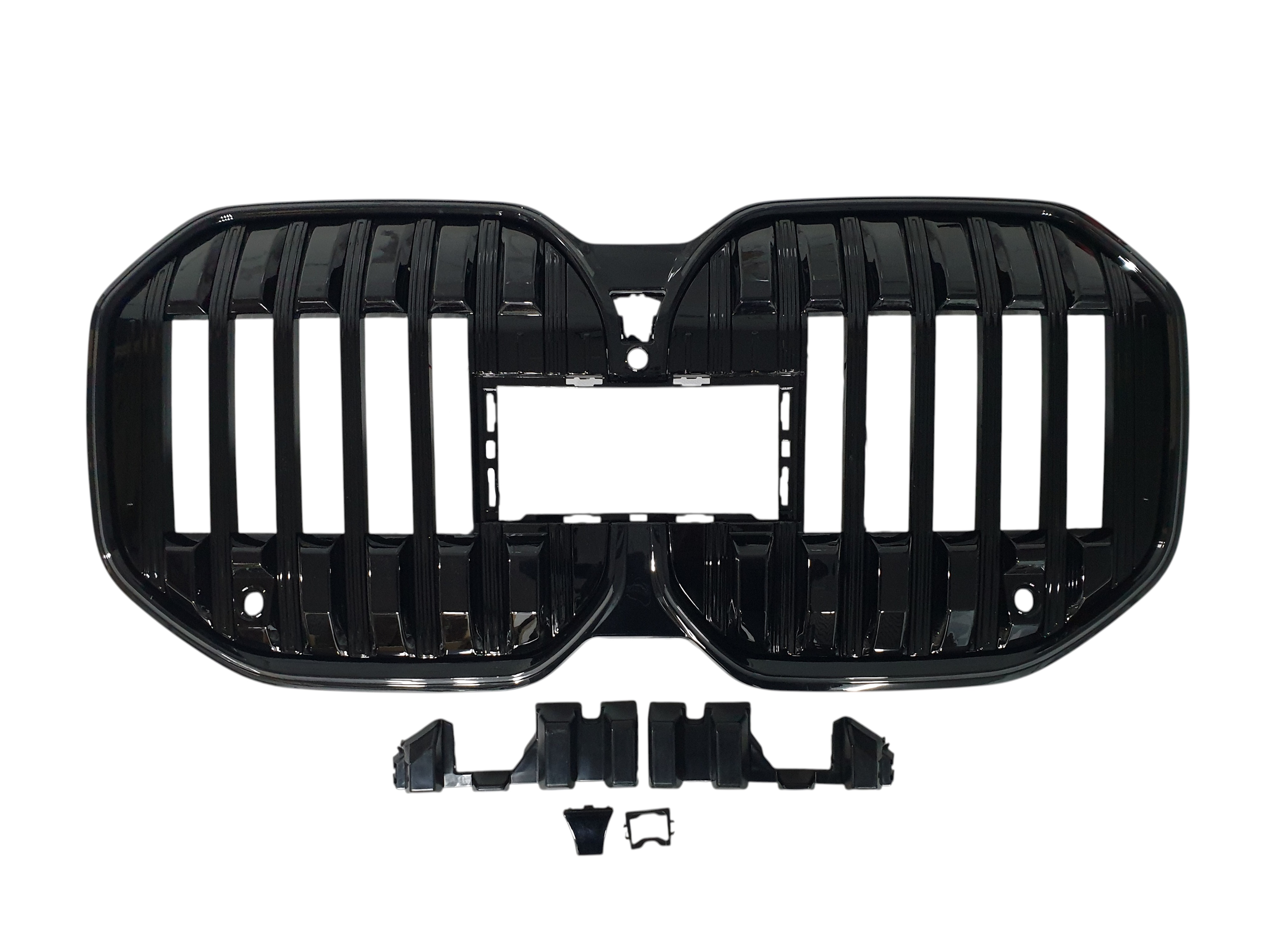 Ніздрі Чорний глянець LED (Iconic Glow) на BMW 7 Series G70 / G71 2022-2026 року 4