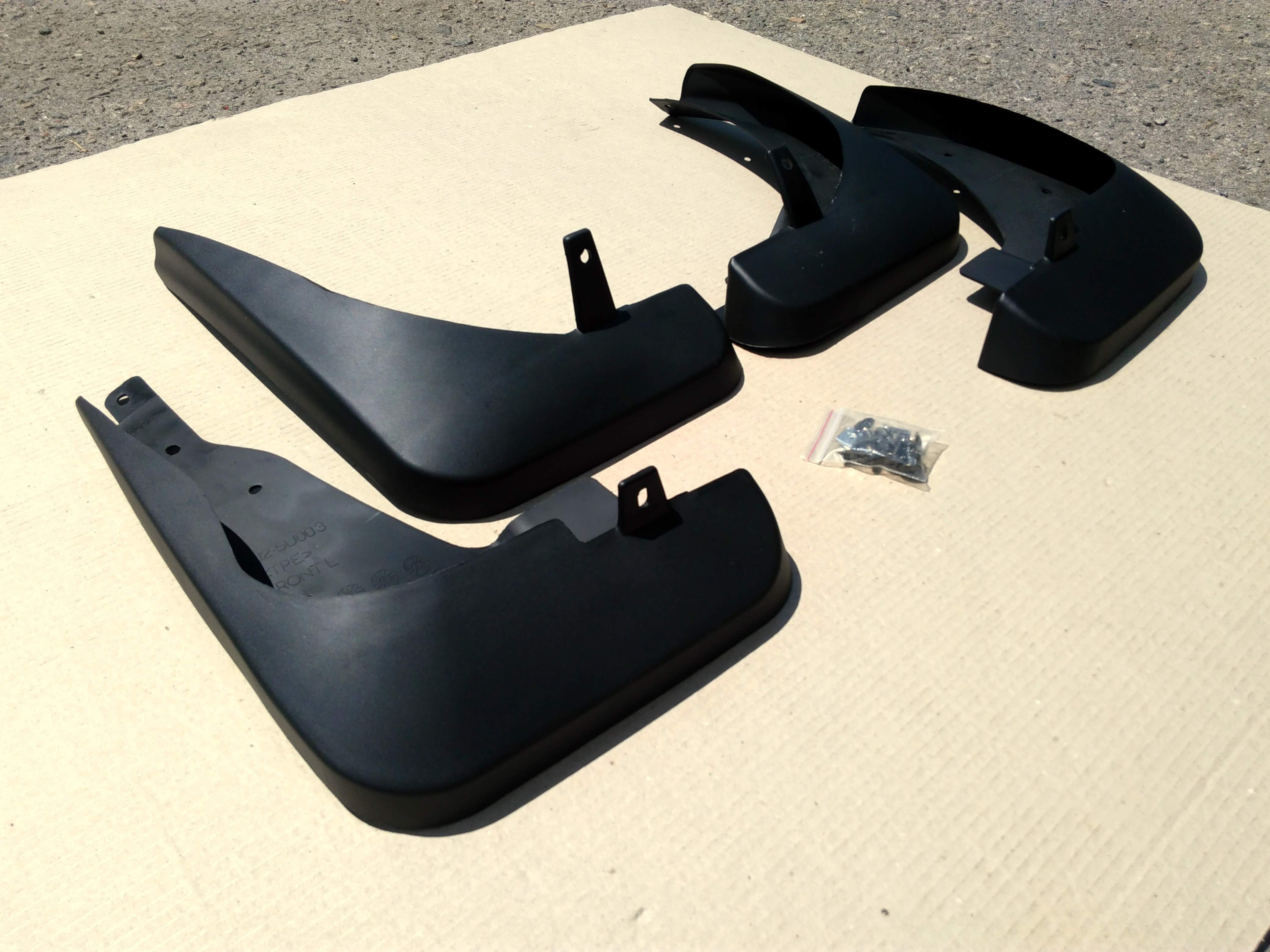 Бризковики Infinity EX25 / EX35 / EX37 / QX50 2008-2015 комплект 4 шт. 4