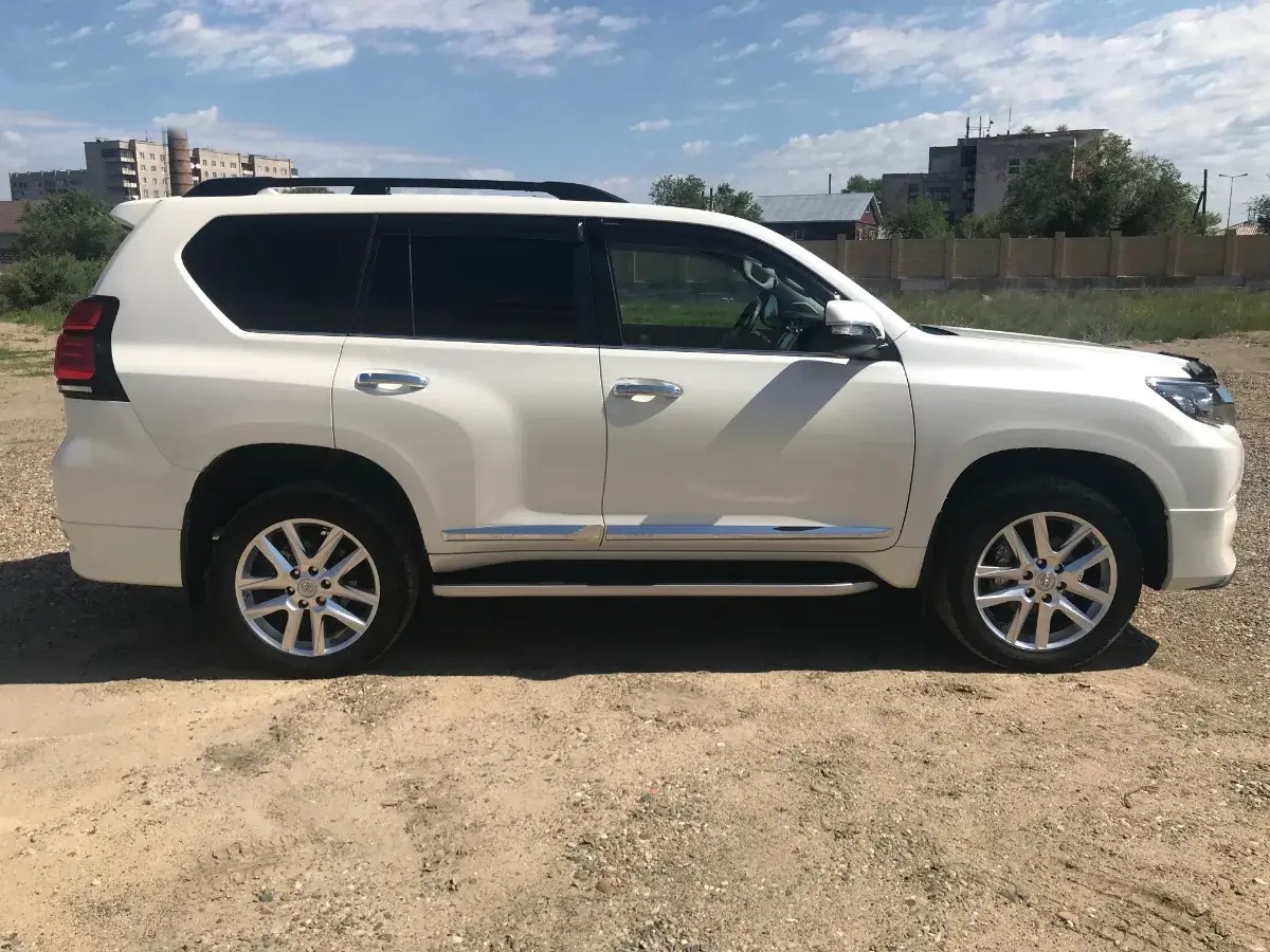 Хромовані молдінги дверей Toyota Land Cruiser Prado 150 2009-2021 у стилі 2018+ 6
