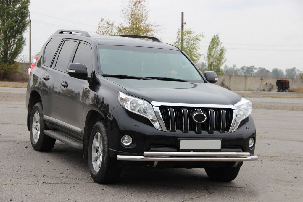 Передній захист ST014 (нерж) 60/42 мм 4