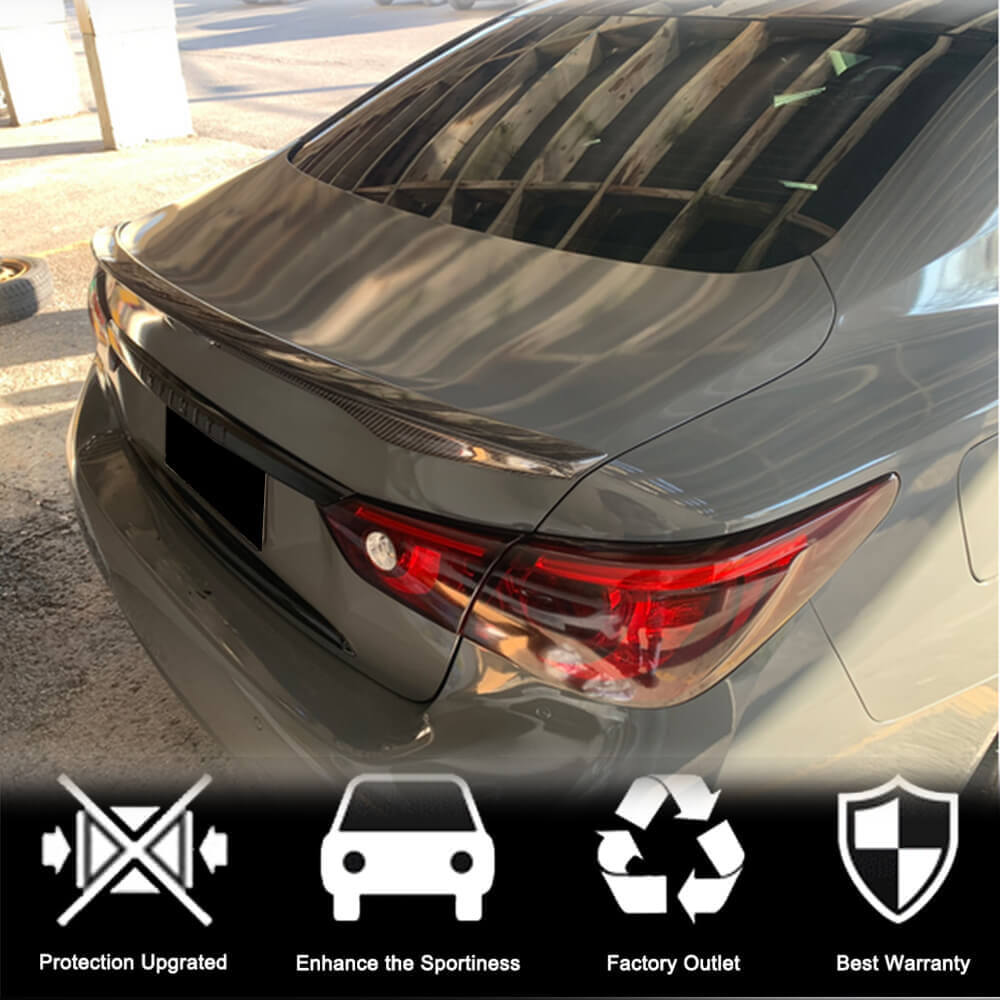 Спойлер V4 (для Q50, Карбон) 2