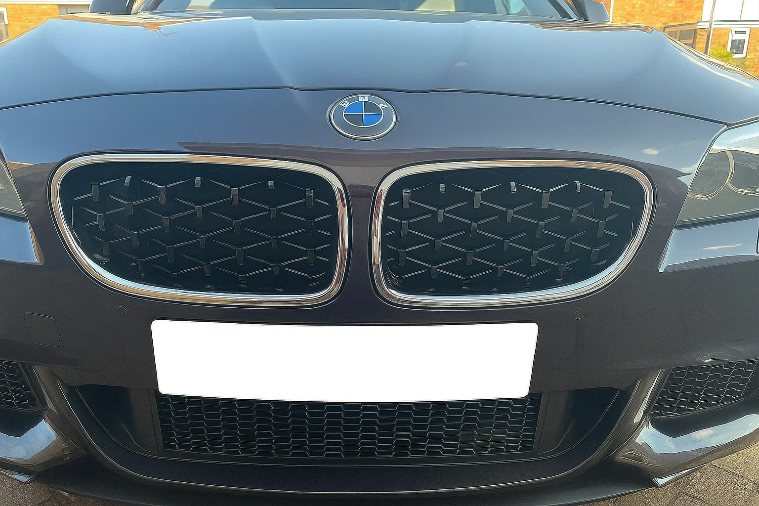 Ніздрі Diamond Black (хром окантовка)