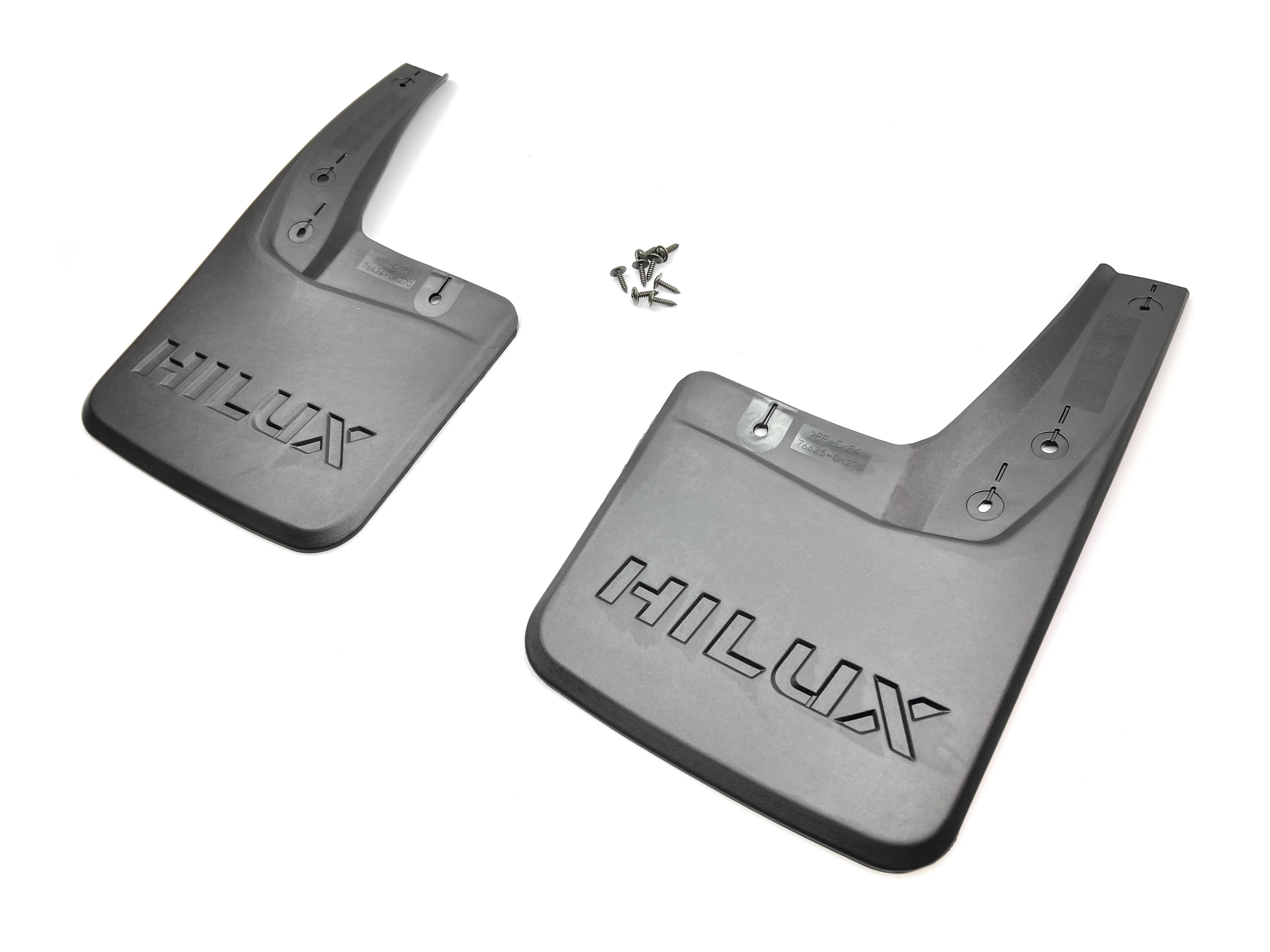 Бризковики задні Toyota Hilux 2015-2020, комплект 2шт. 2