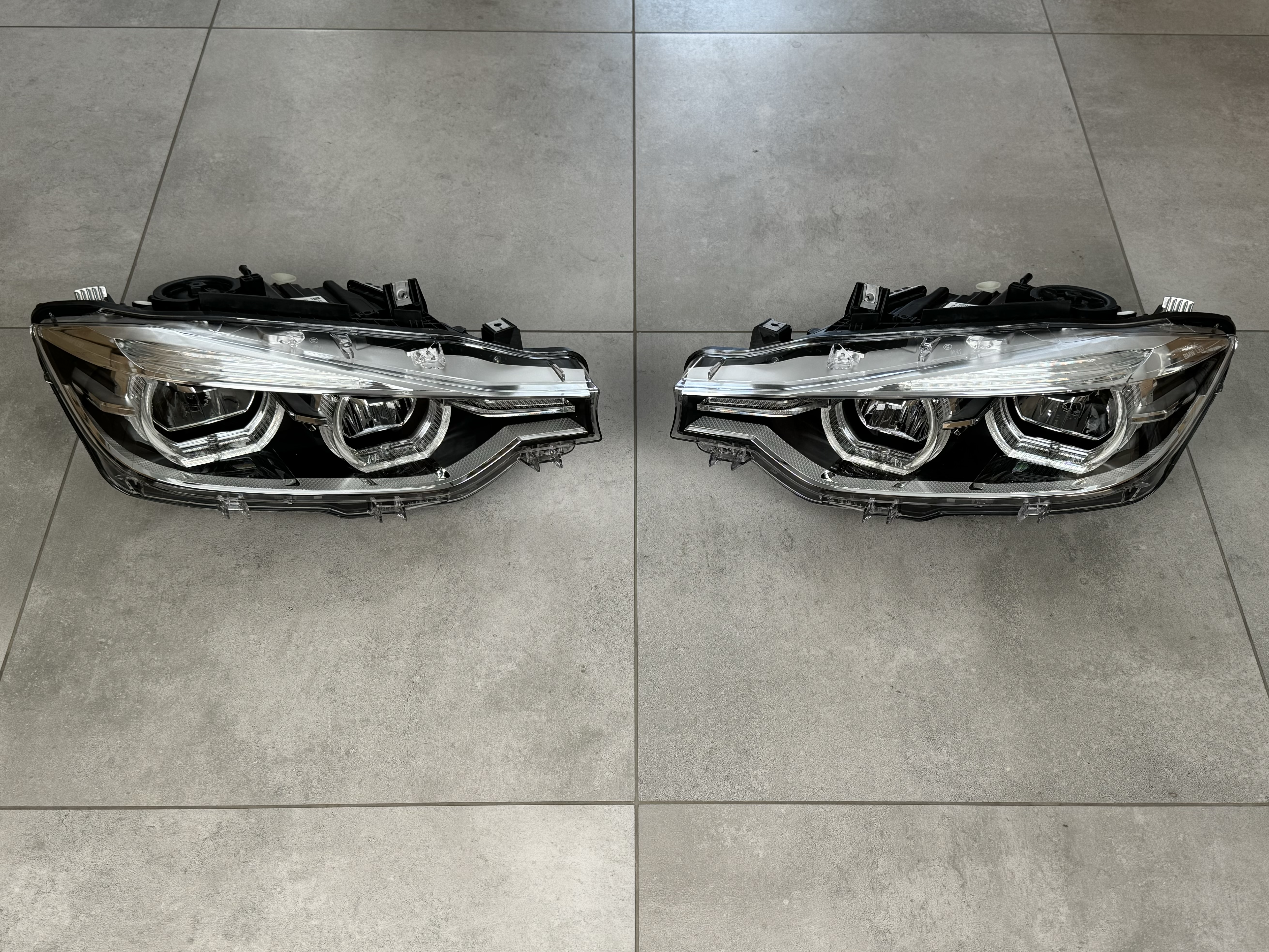 Фари FULL LED LCI BMW 3 series F30 F31 2012-2015 2шт. комплектні з блоками, КСЕНОН В ЛЕД 2