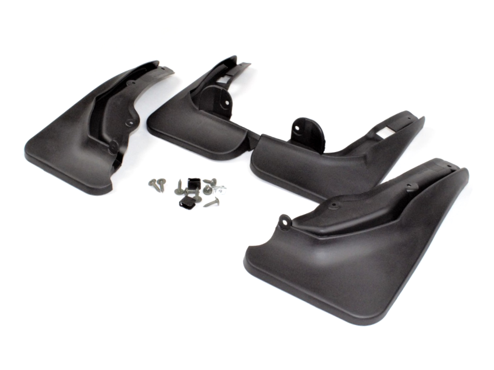 Бризковики Mercedes-Benz C-class W204 2011-2015 комплект 4 шт. 2