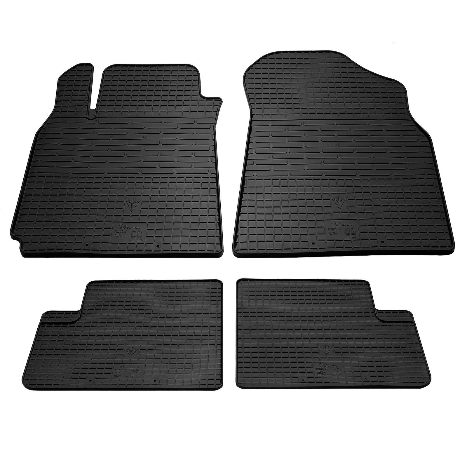 Гумові килимки (4 шт, Stingray Premium)
