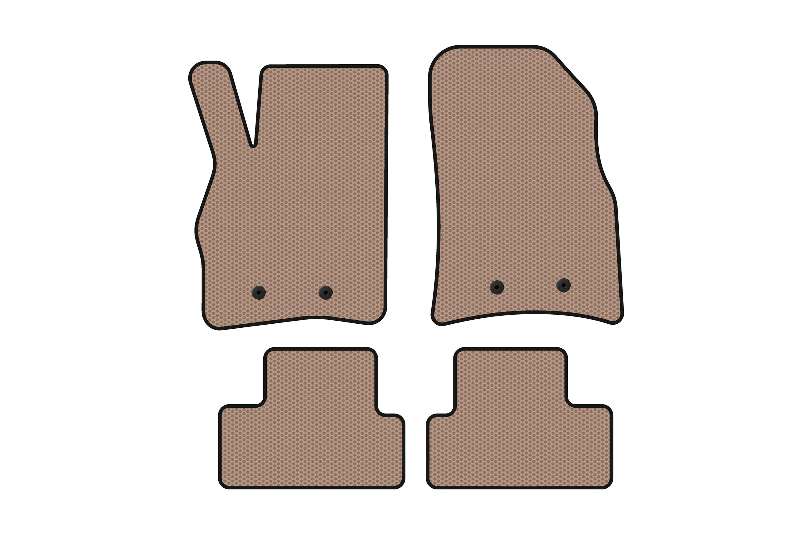 Гумові килимки Carsuit (Купе, бежевий)