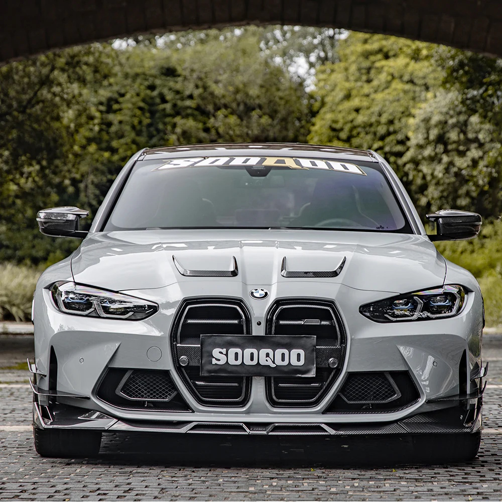 Губа (Карбон) V2 на BMW M3 G80 / G81 2021-2026 року 2