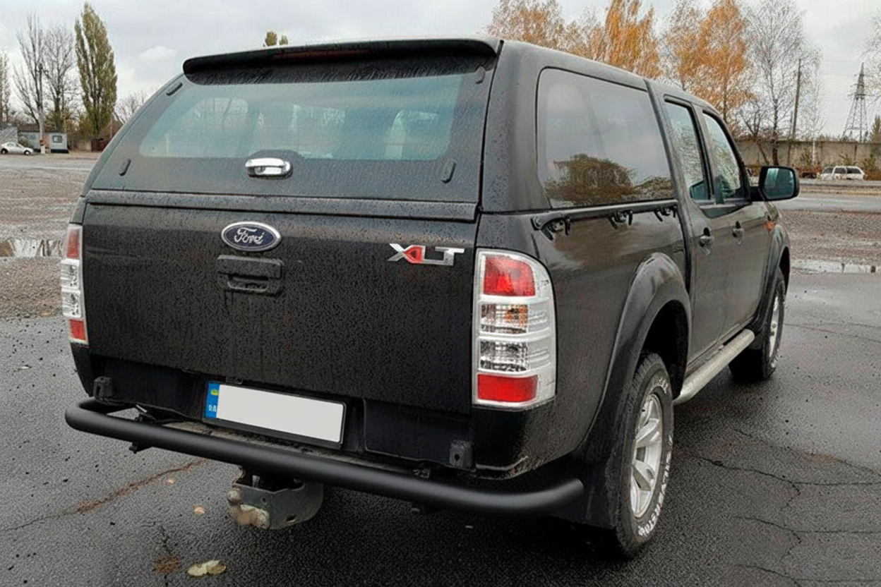 Задній захист AK005 Black (нерж) 3