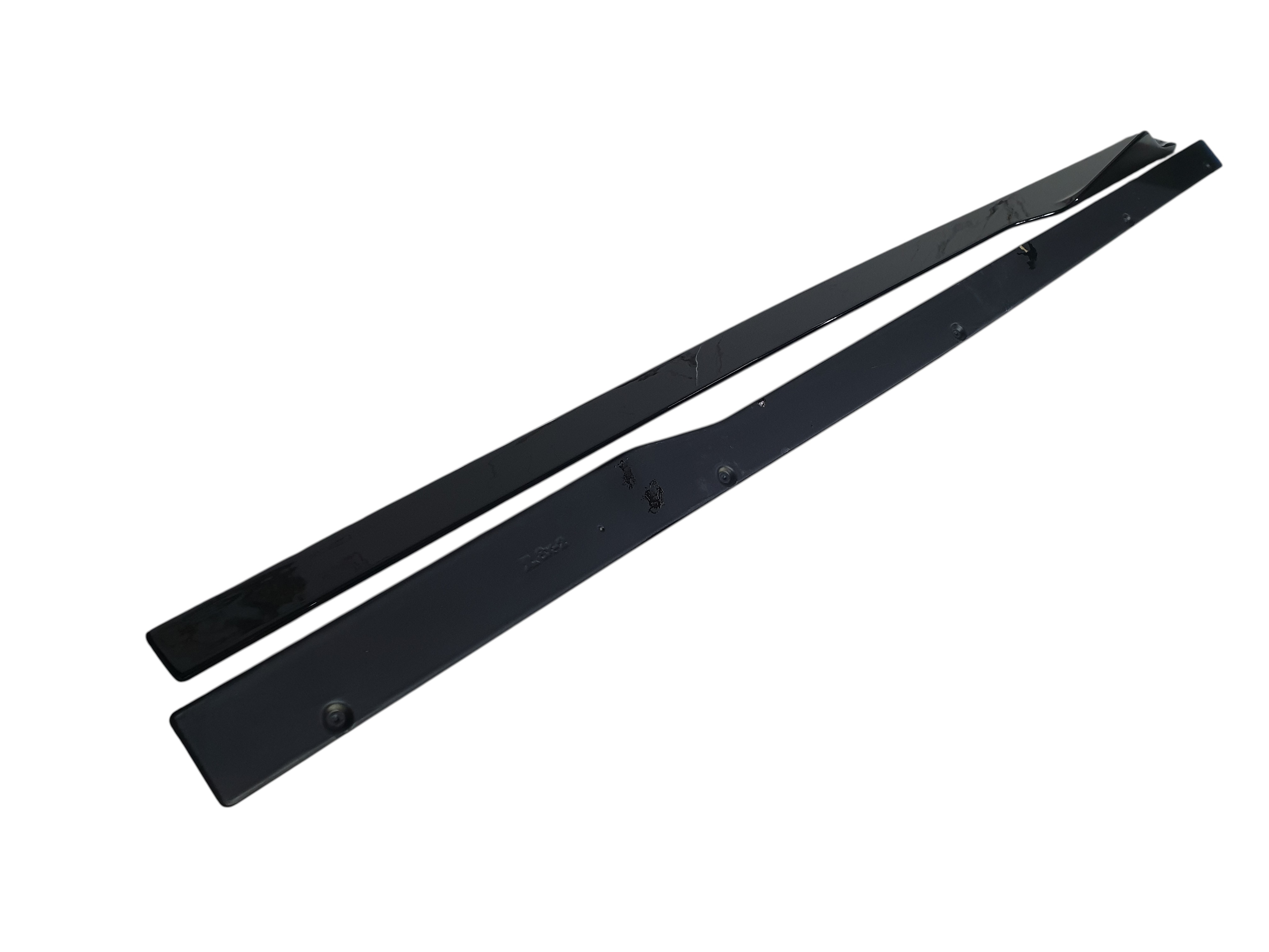 Леза на пороги Чорний глянець (AC Style) G14 / G15 на BMW 8 Series G14 / G15 / G16 2018-2023 року 3