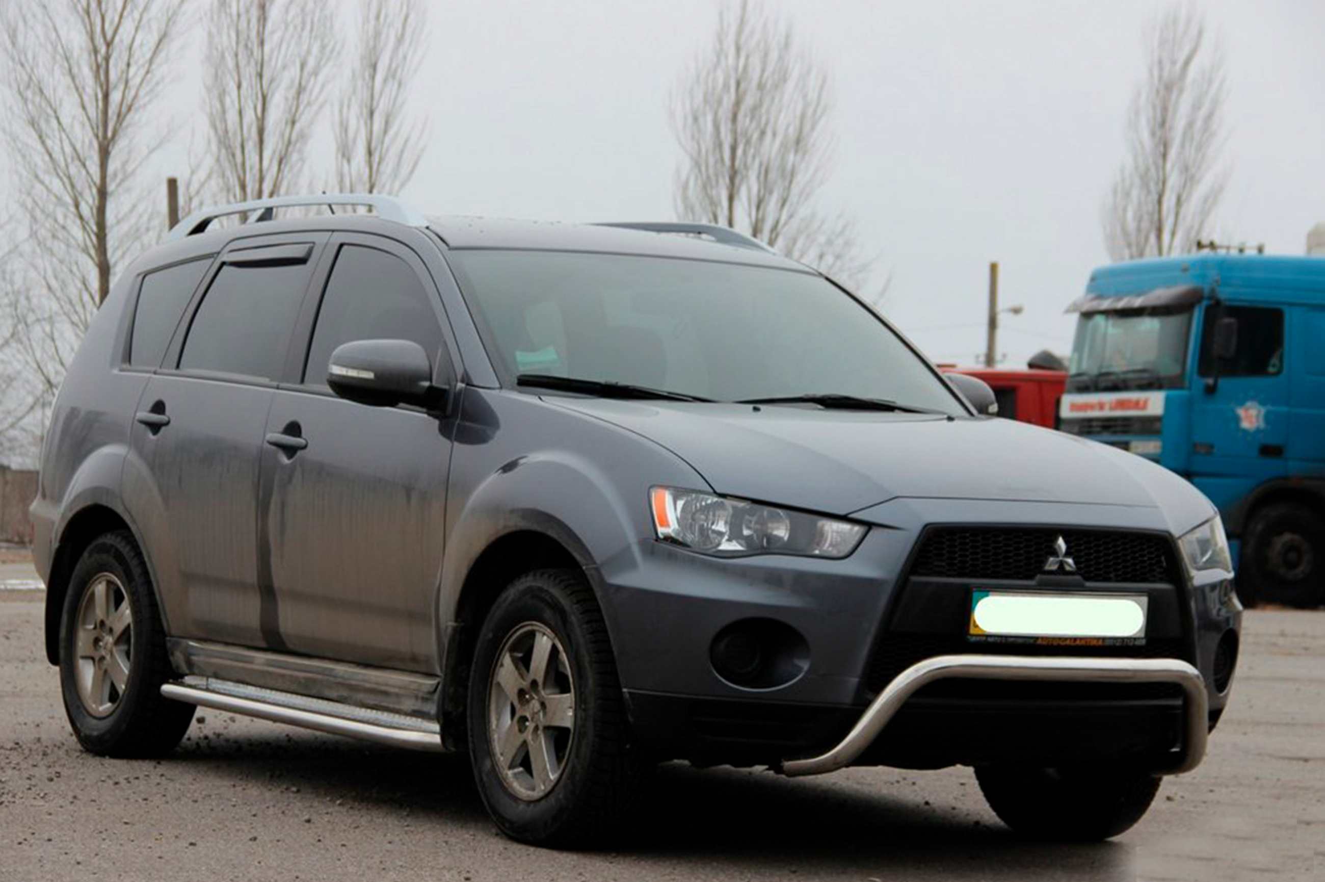 Кенгурятник WT007 (нерж.) 3