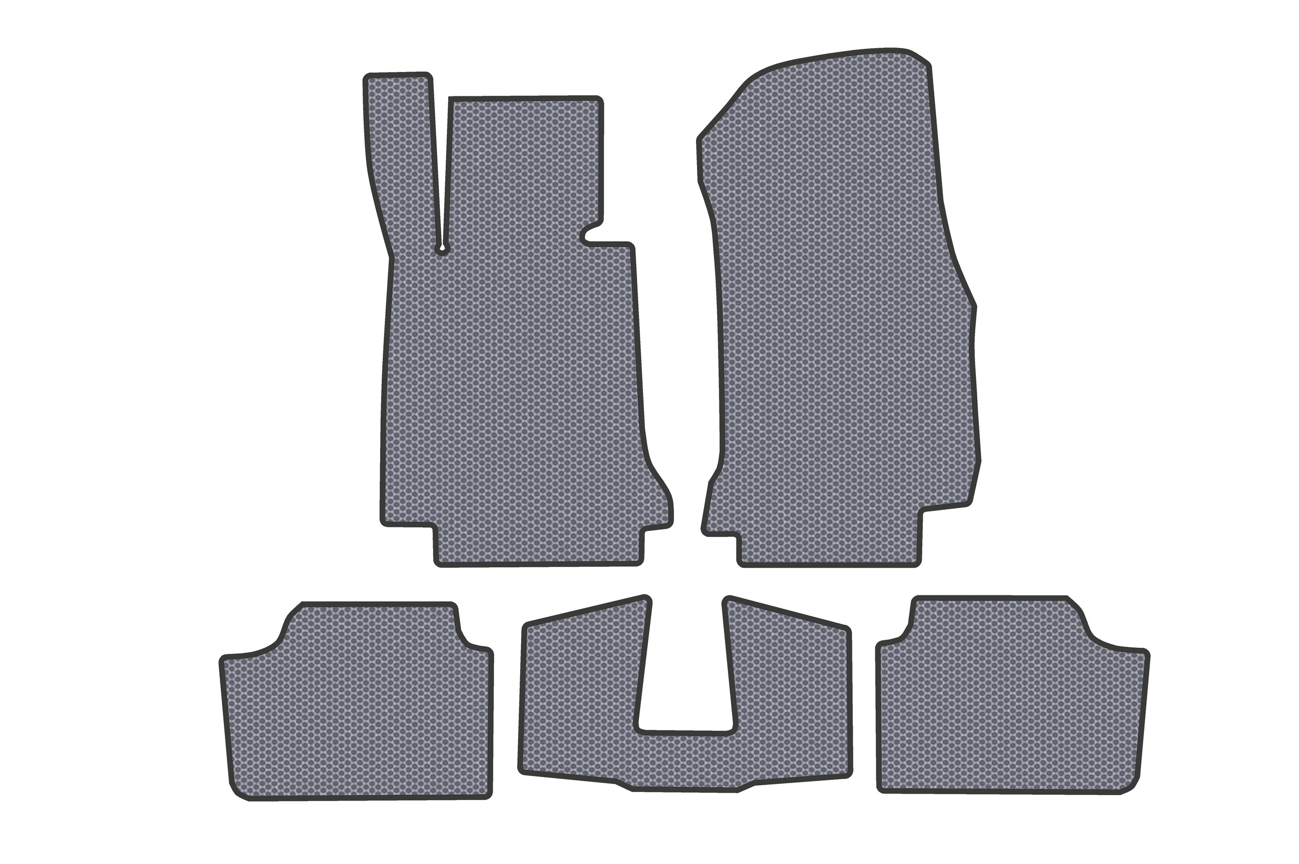 Гумові килимки Carsuit (Для F22, сірий)