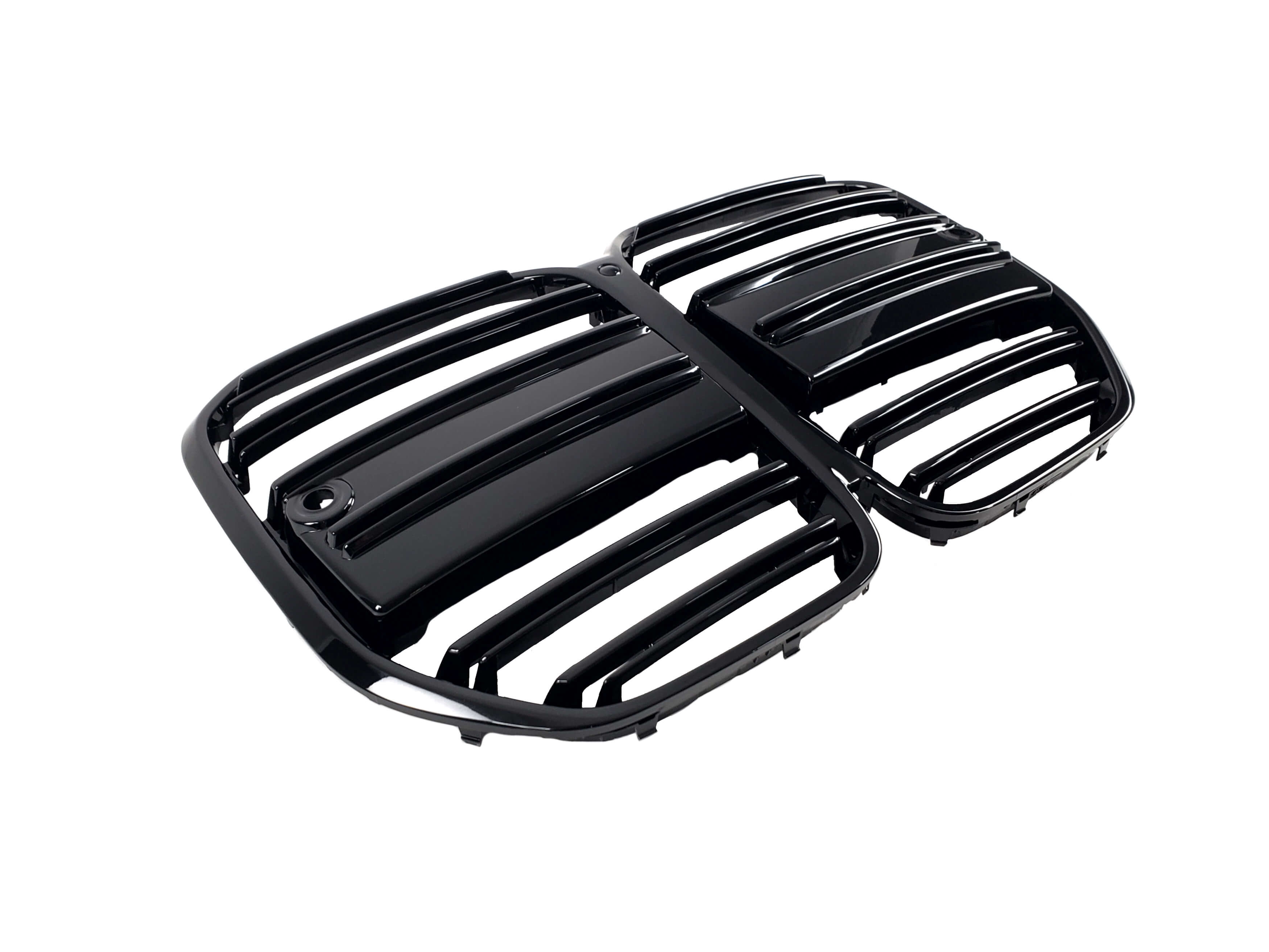 Ніздрі Чорний глянець (Подвійні M-Look) на BMW 4 Series G22 / G23 2020-2024 року 2