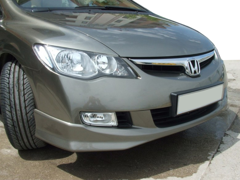 Накладка на передній бампер 2006-2009 (під фарбування)