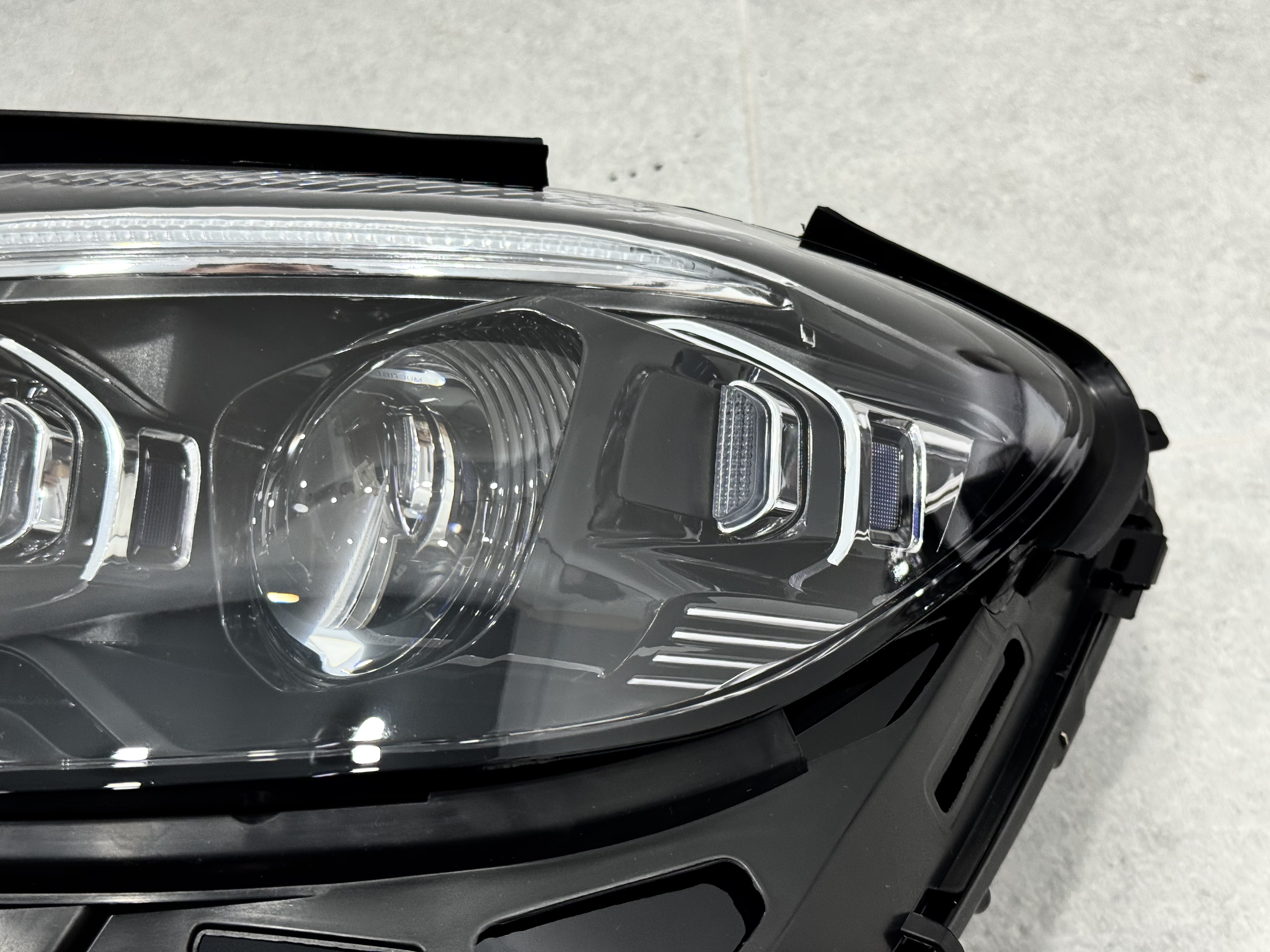 Фари Full LED у стилі MULTIBEAM рестайлінг для Mercedes E-Class W213 2020-2023, комплект 2шт. 5
