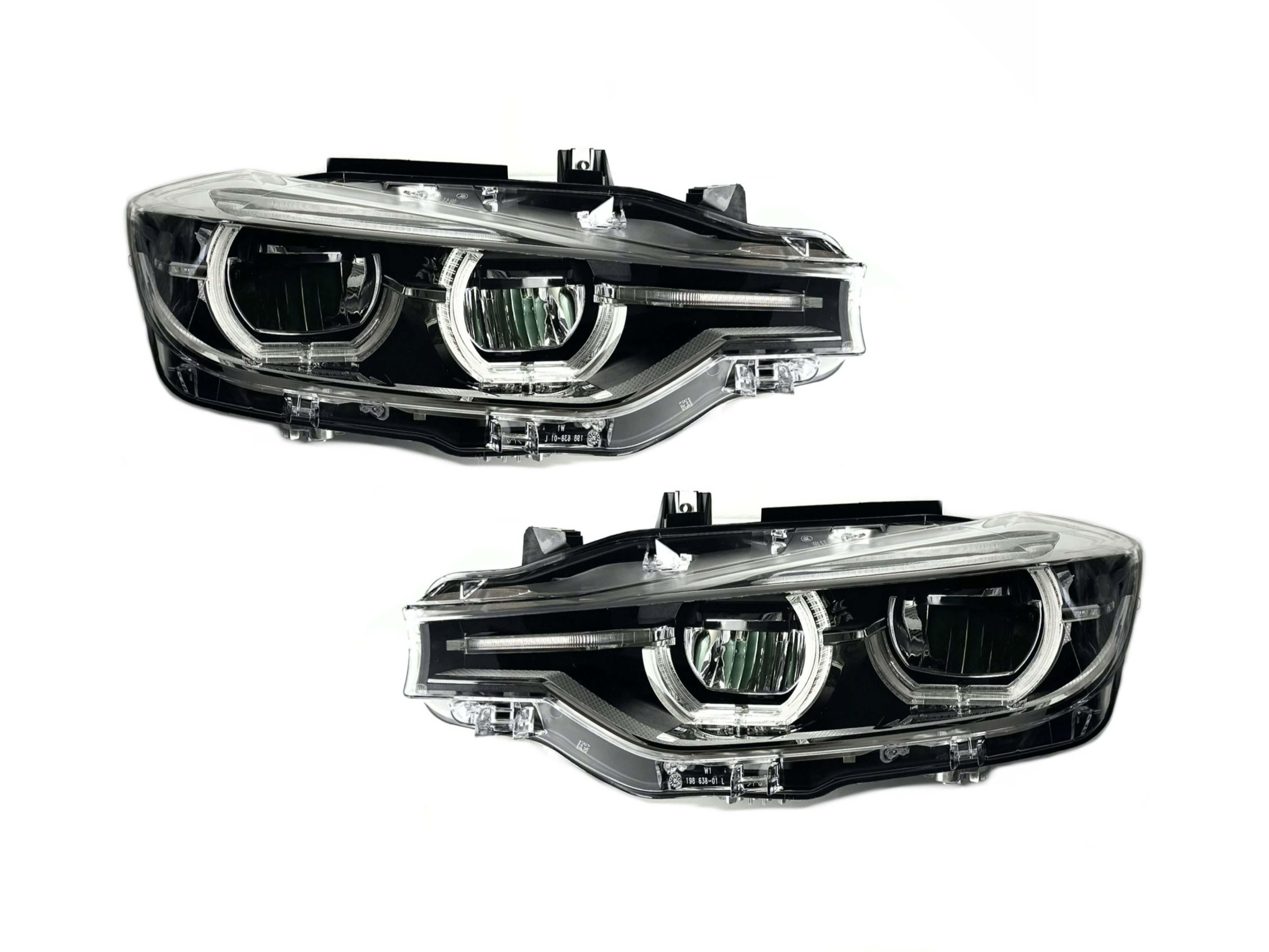 Фари FULL LED LCI BMW 3 series F30 F31 2012-2015 2шт. комплектні з блоками, КСЕНОН В ЛЕД