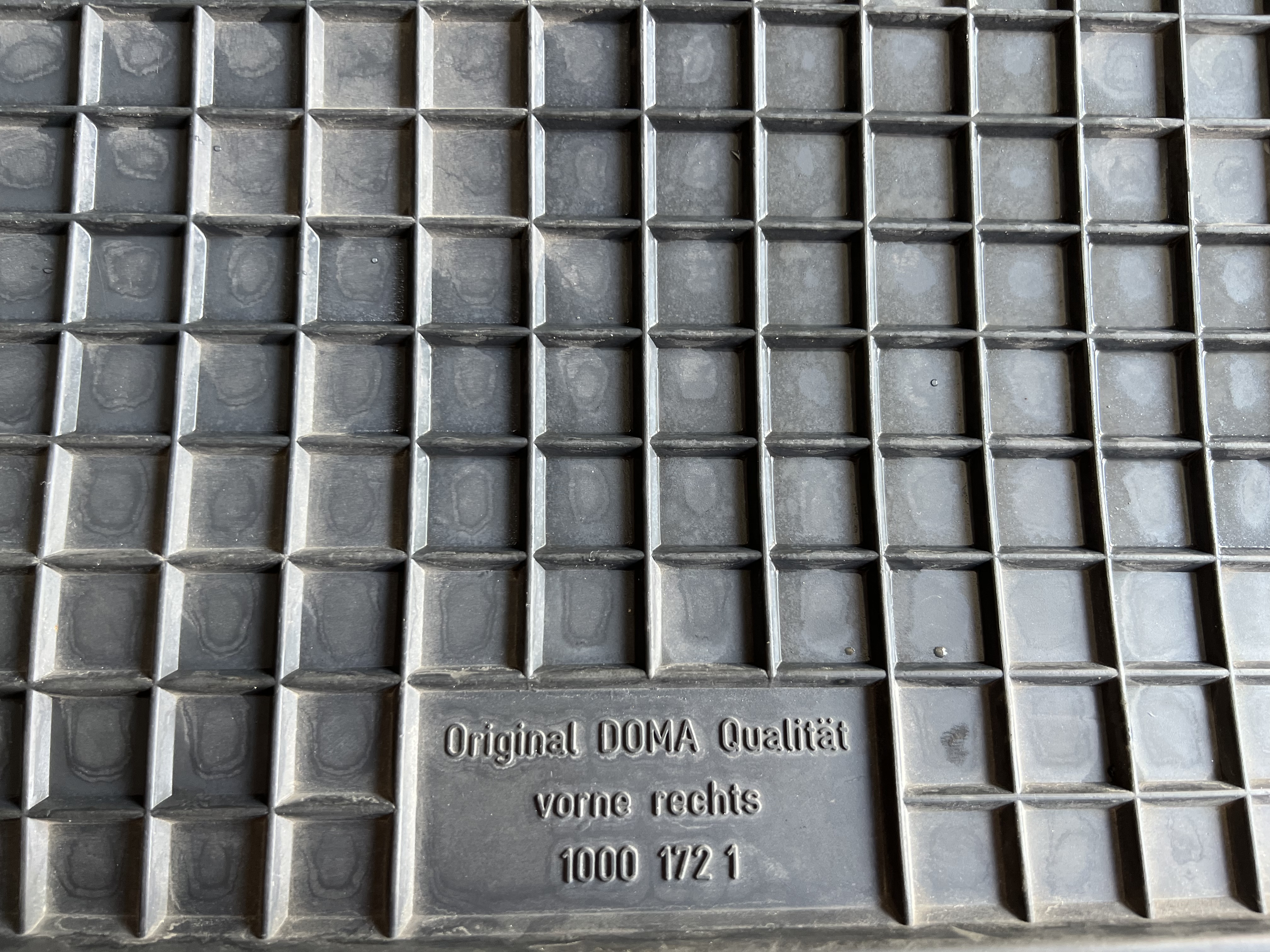 Гумові килимки салону DOMA Audi A6/100 1991-1997 4 шт. 2