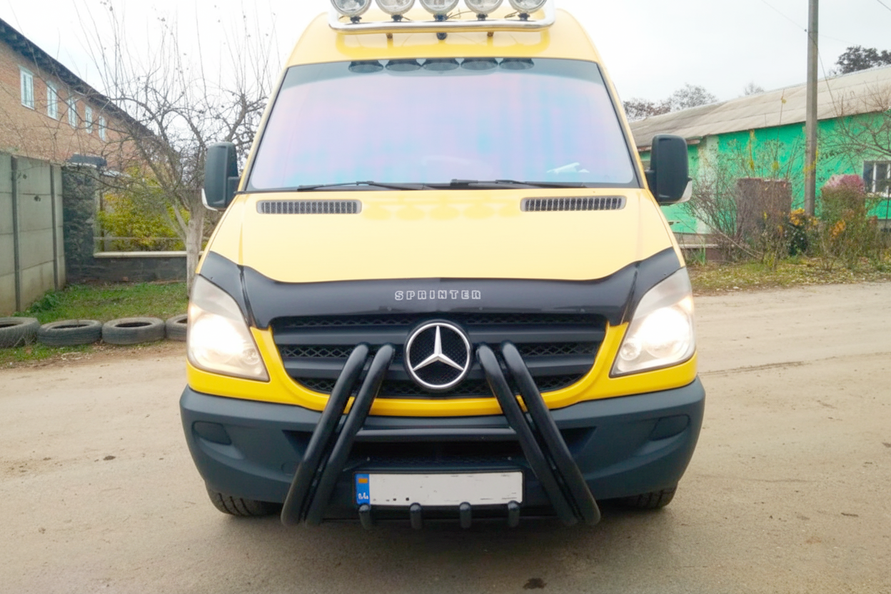 Кенгурятник F1-01 Black (2013-2018, нерж.) 4