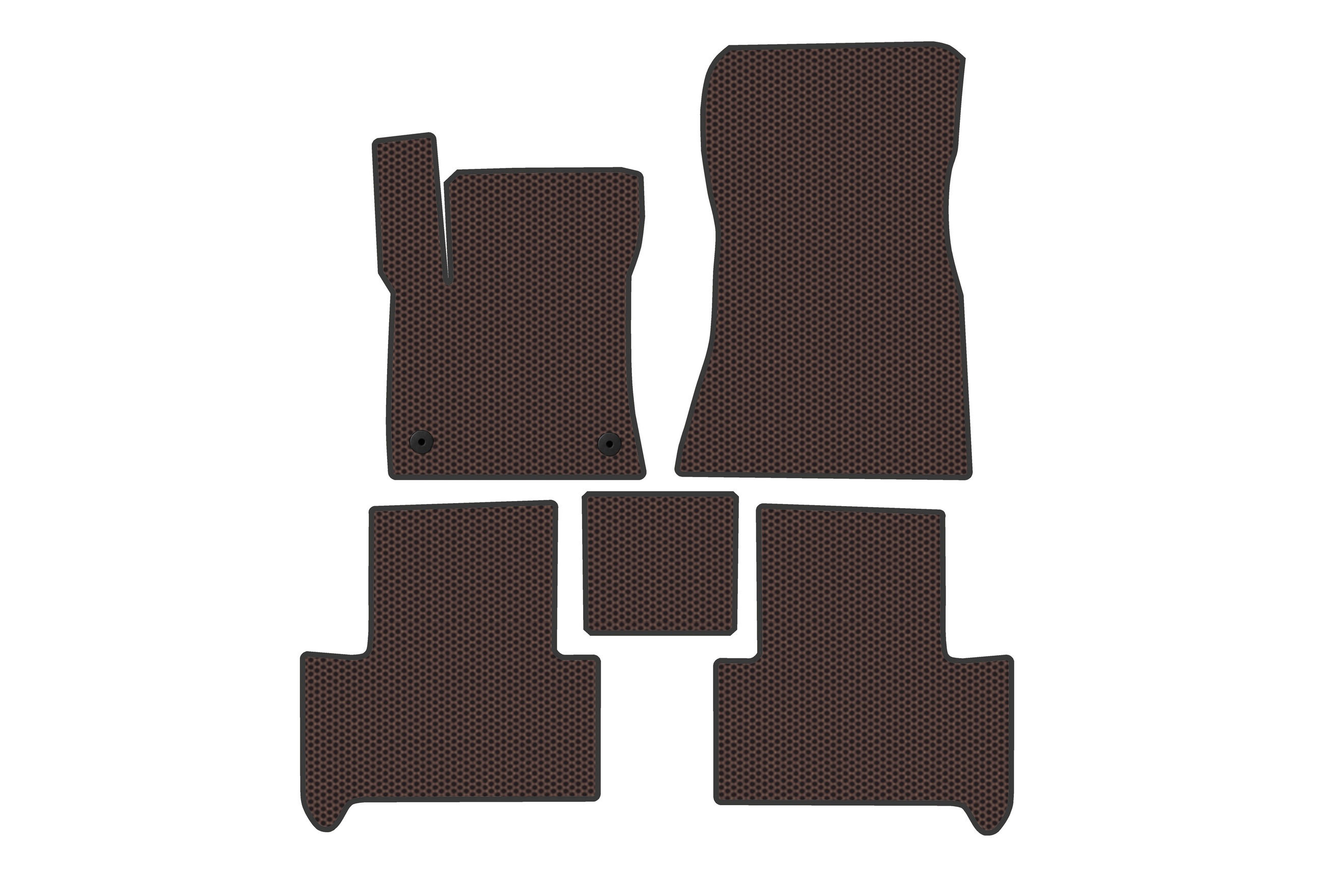 Гумові килимки Carsuit (Коричневий)