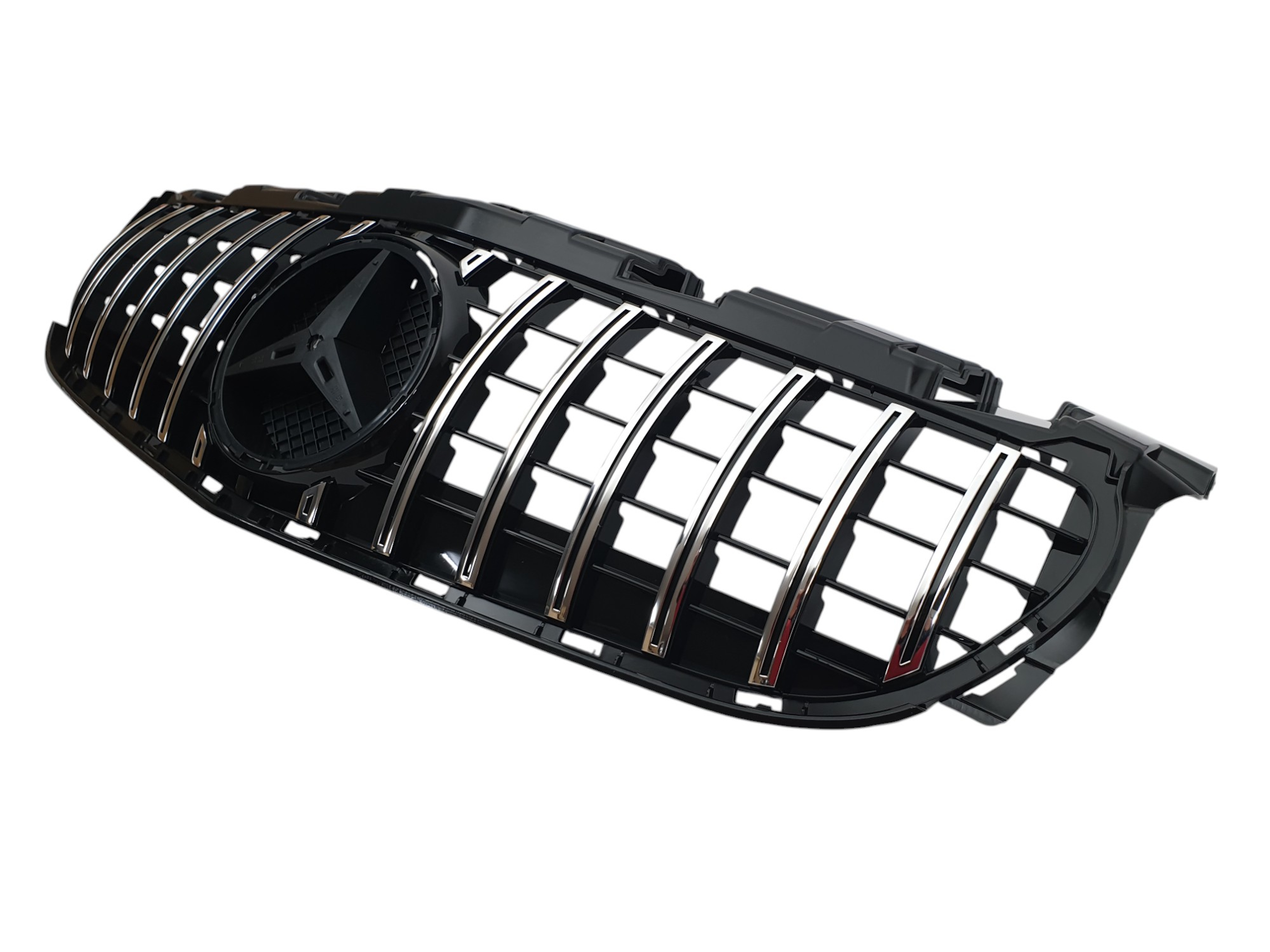 Решітка радіатора (GT Chrome Black) на Mercedes-Benz SLC-Class R172 2016-2020 року 2
