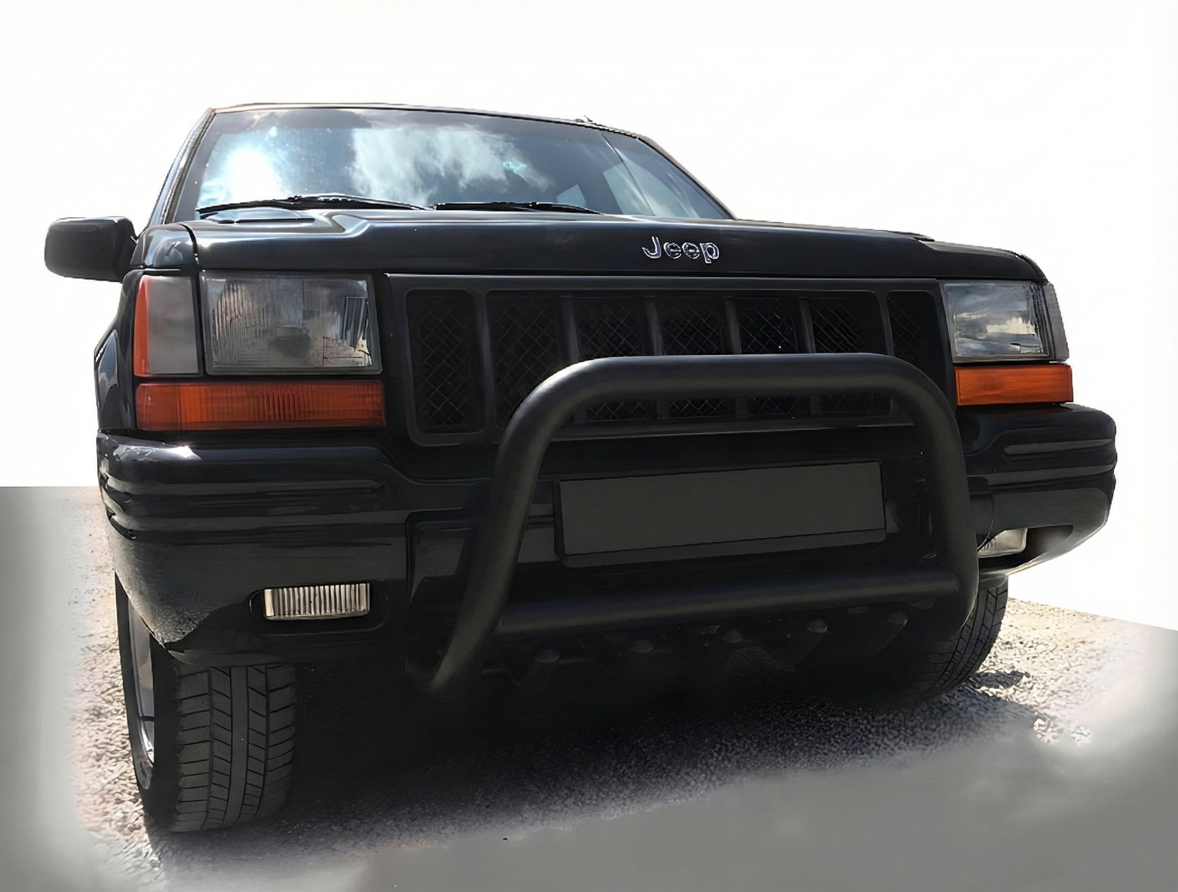 Кенгурятник WT003 Black