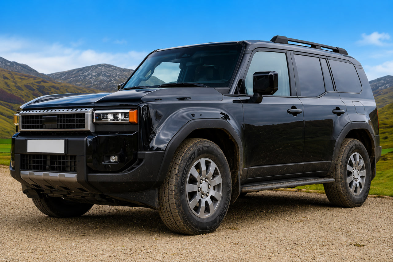 Рейлінги чорні OEM (Алюміній)