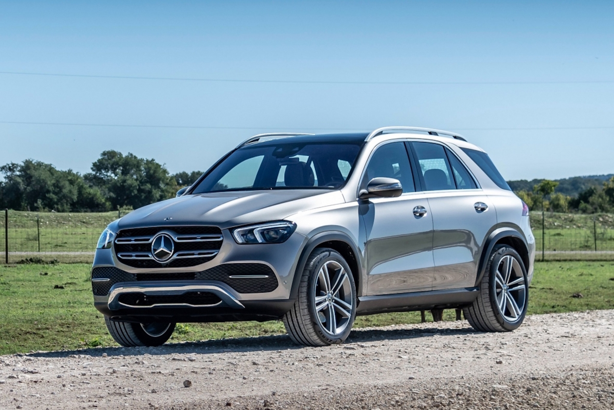 Решітка радіатора Diamond Black (Normal) на Mercedes-Benz GLE-Class W167 2018-2023 року 4