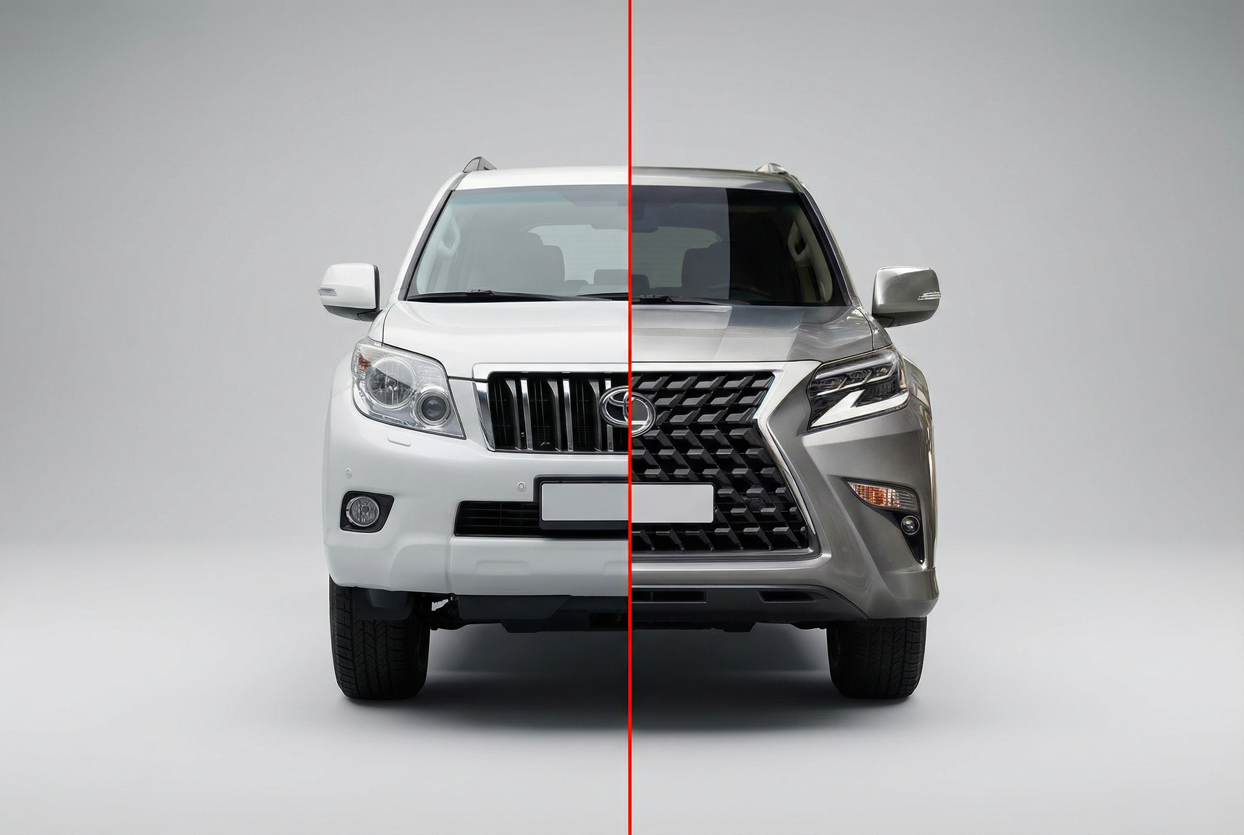 Комплект рестайлінгу в Lexus GX460 2020 року