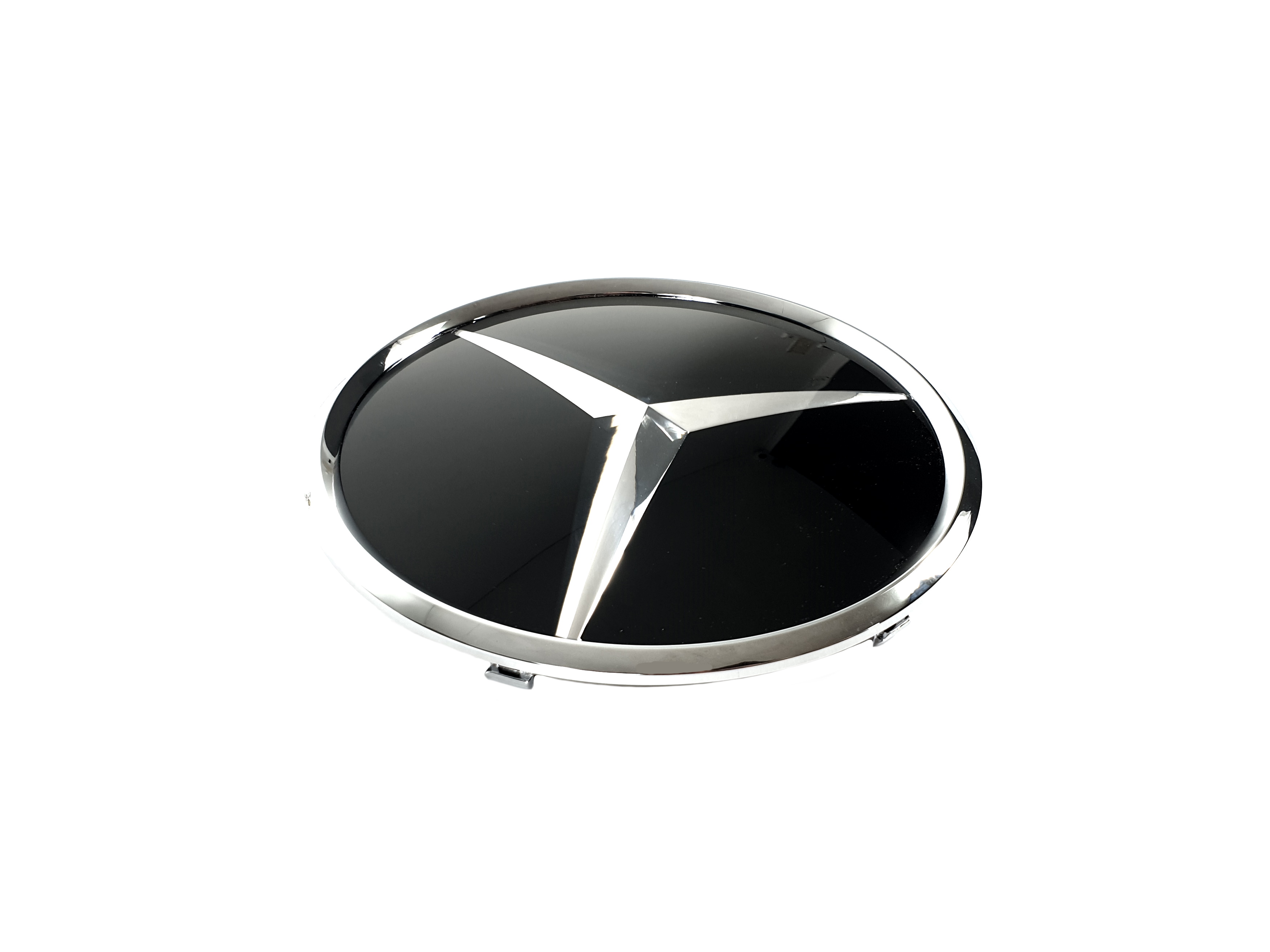 Логотипи Chrome скляний (муляж дистроніка) на Mercedes-Benz GLS-Class X166 2015-2019 року 3