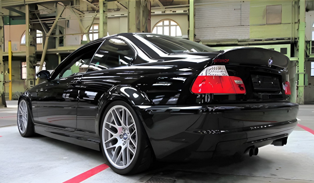 Спойлер CSL-Style (для Coupe, чорний глянець)