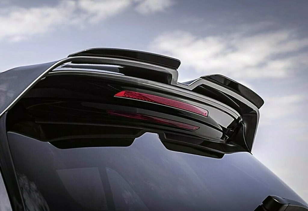 Спойлер V-4 (для GTI / R HB, чорний глянець) 2