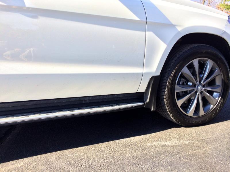 Бризковики передні Mercedes Benz GL 2012+ /GLS X166 2015+ ПІД ПОРІГ БЕЗ АРОК комплект 2 шт. 5