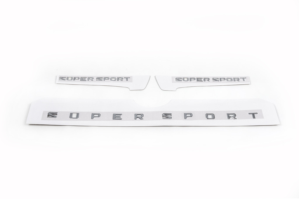 Емблема / шильдик Supersport (3 шт) 3
