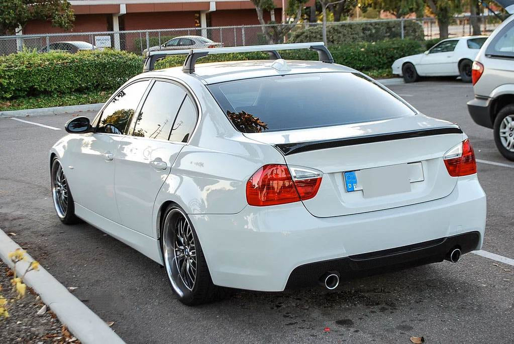 Дифузор заднього бампера V3 (для E90 M-Sport, Карбон) 2
