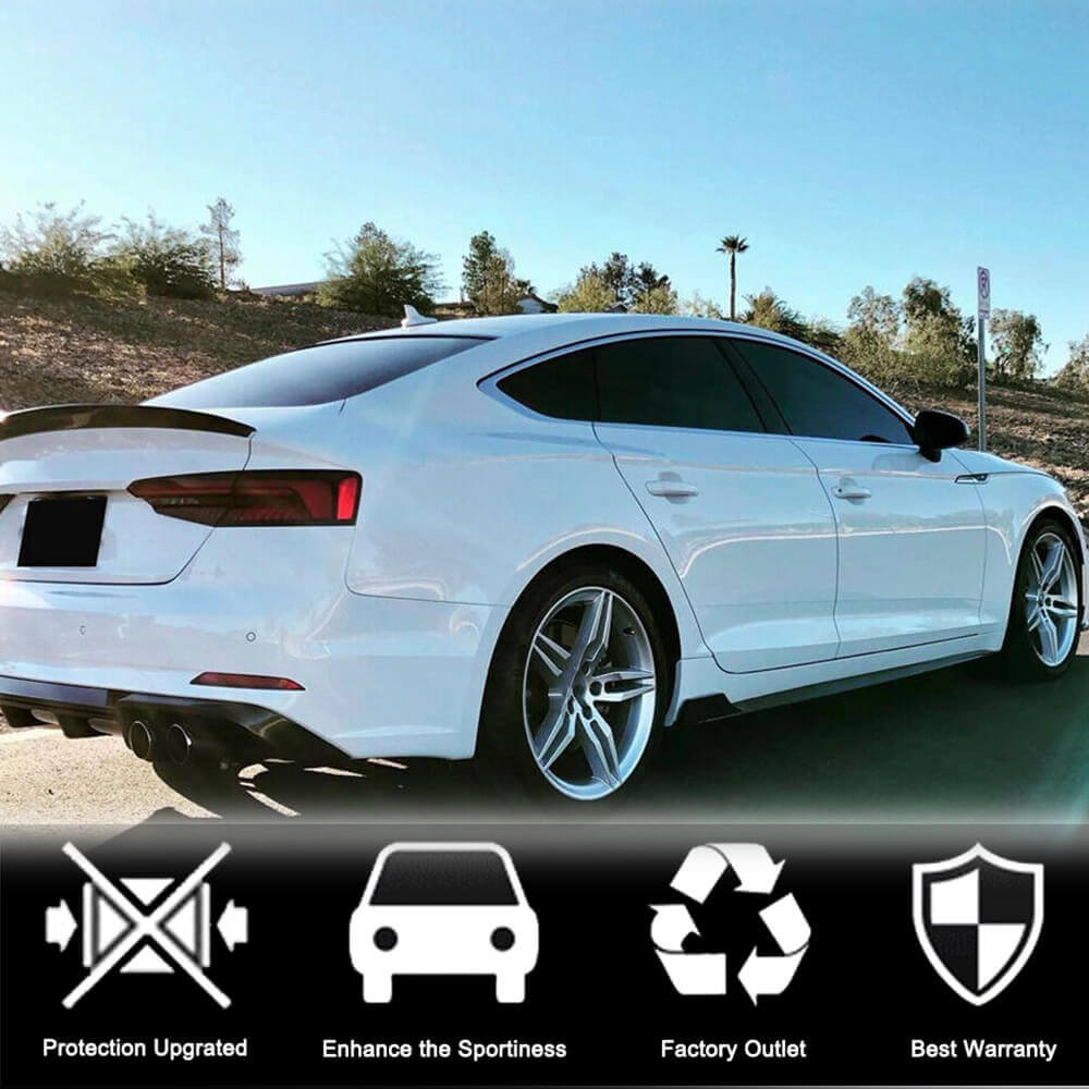 Бокові пороги 2016-2020 V2 (для Sportback, Карбон) 4