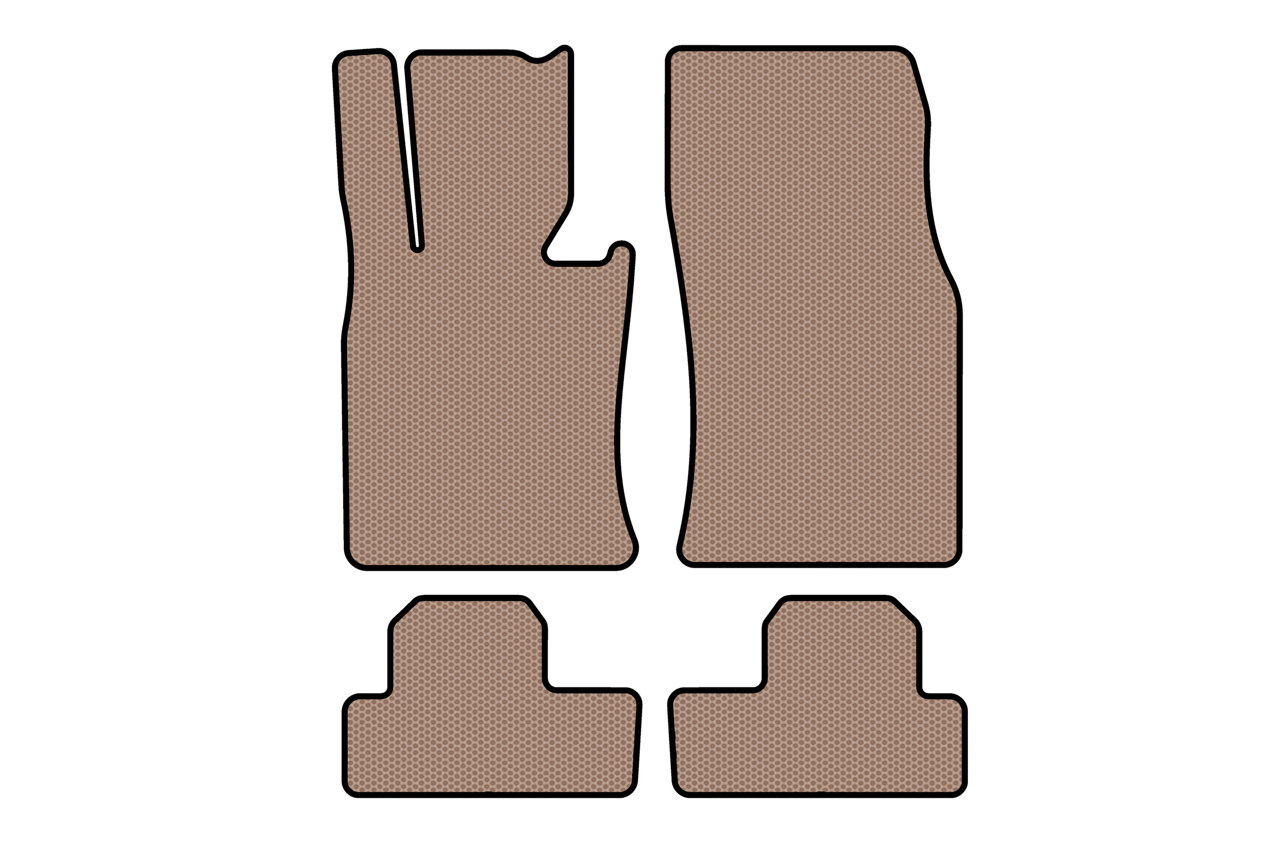 Гумові килимки Carsuit (для R56, бежевий)