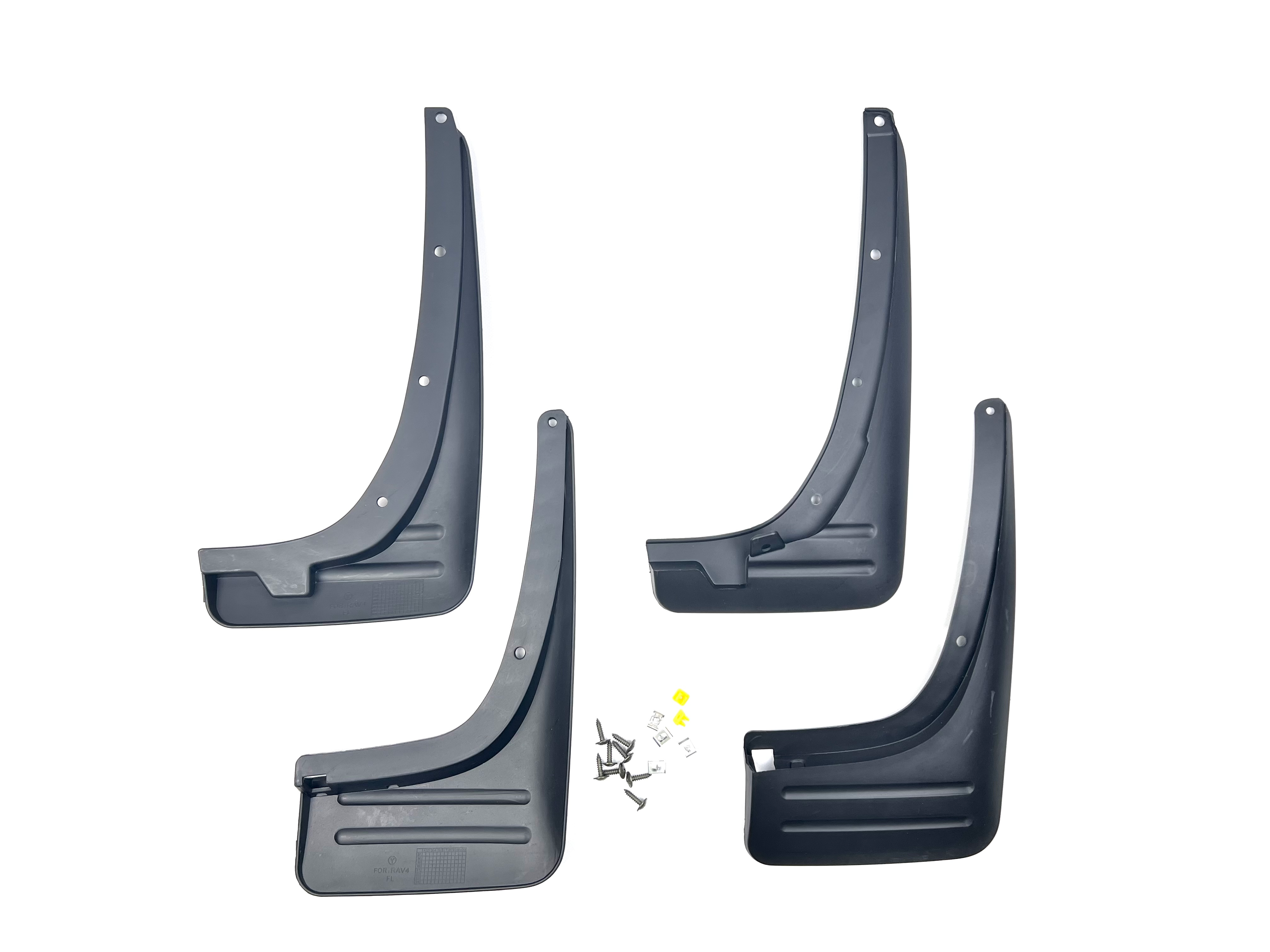 Бризковики для Toyota Rav4 2001-2005 без розширювачів арок, комплект 4шт. 4