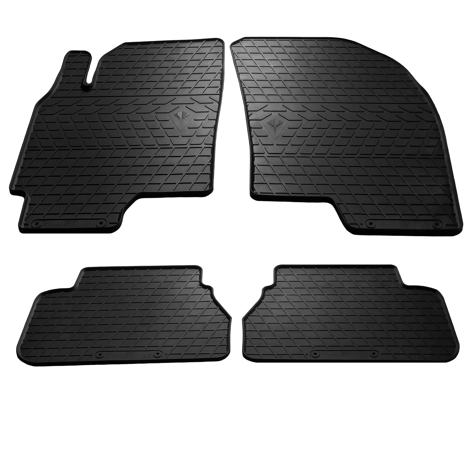 Гумові килимки (4 шт, Stingray Premium)