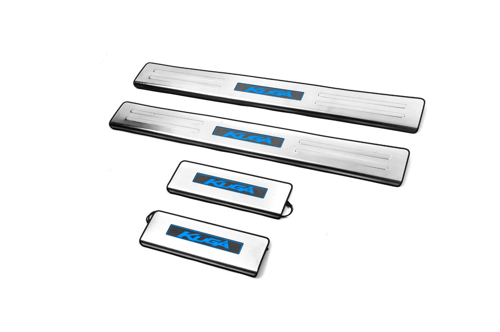Накладки на пороги Libao LED (4 шт, нерж.) 5