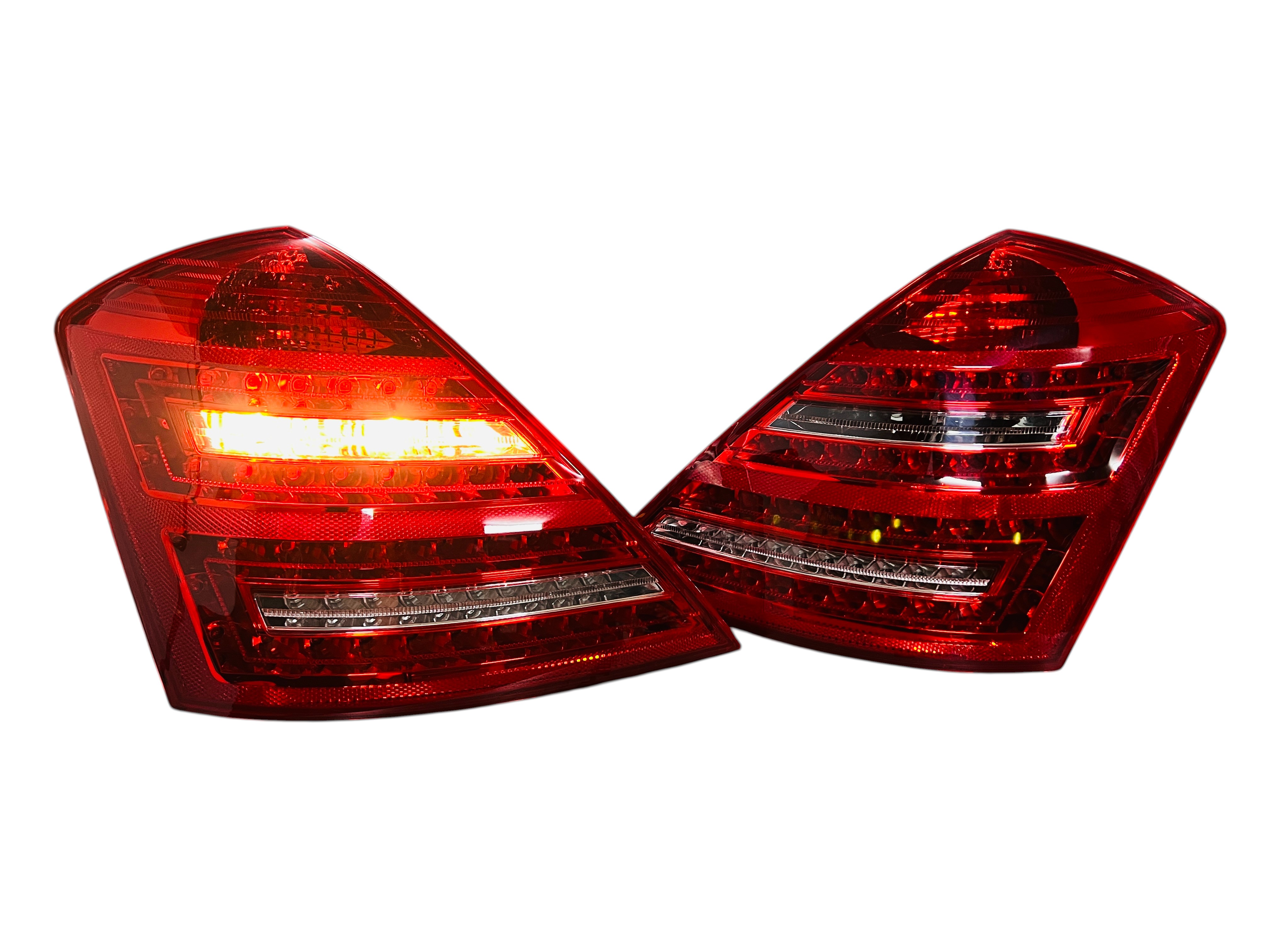 Задні ліхтарі (LCI) Стопи на Mercedes-Benz S-Class W221 2009-2013 року 5