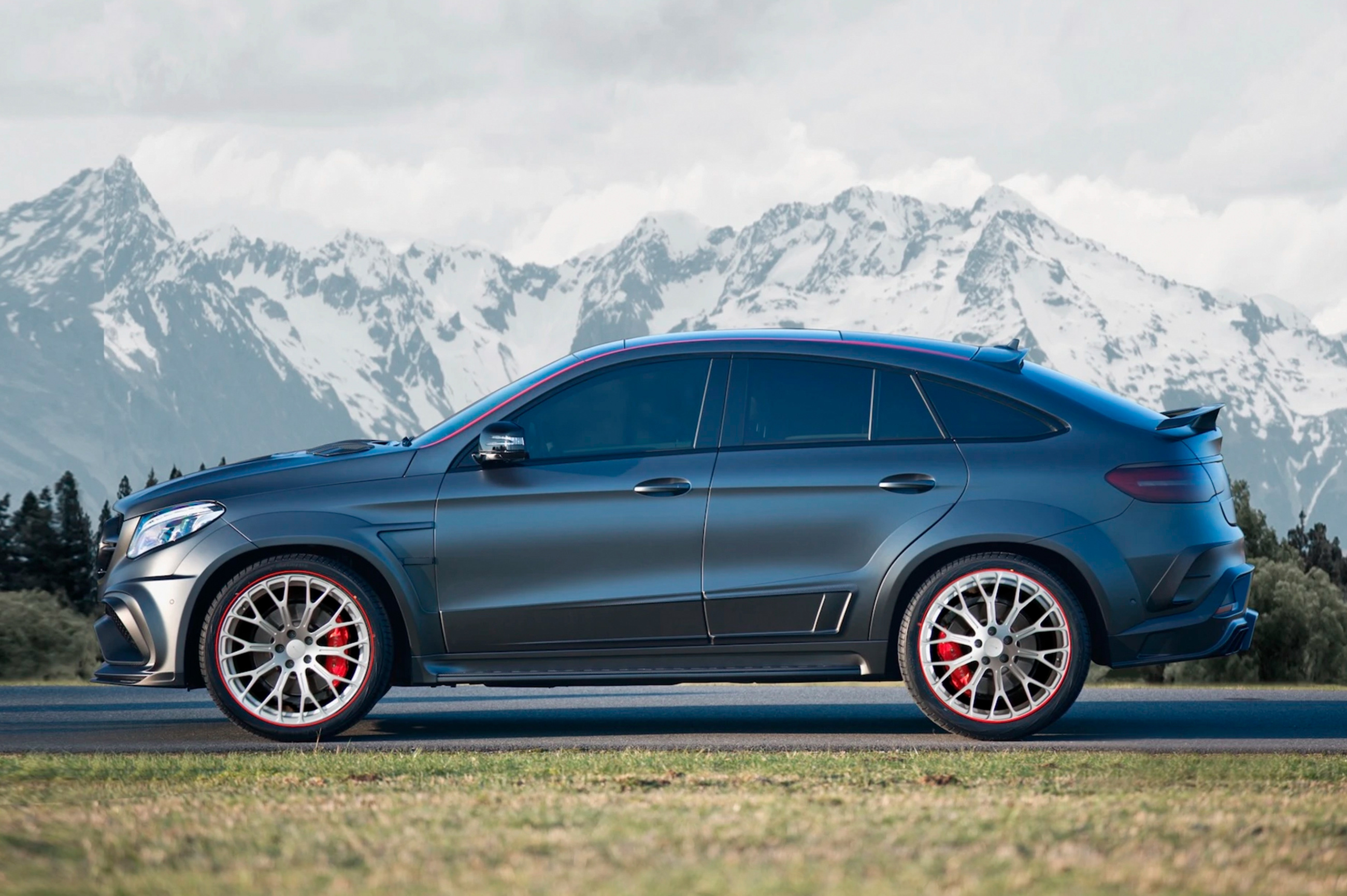 Комплект обвісів MNSR Carbon V1 (для GLE63) 2