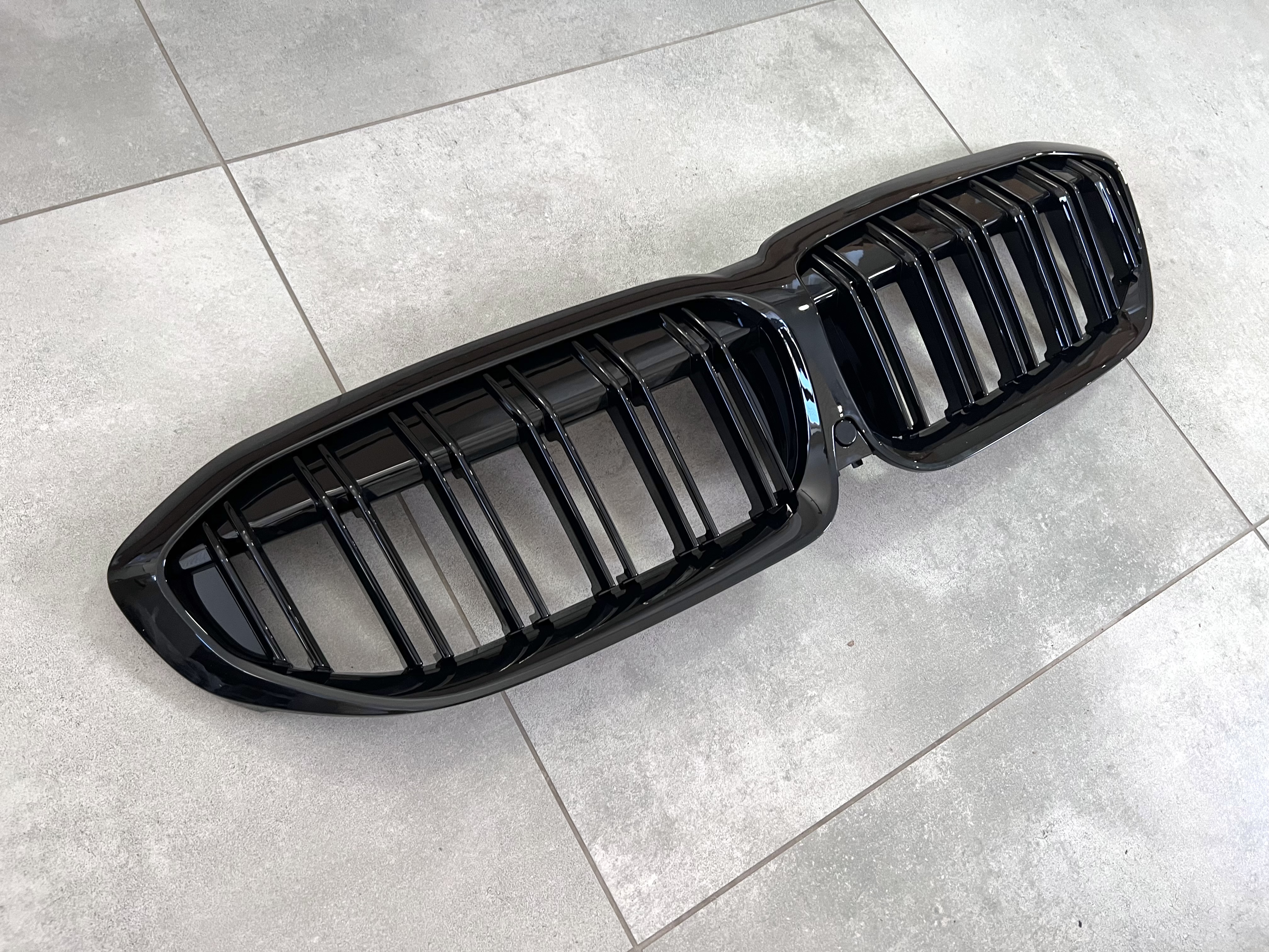 Решітка радіатора ніздрі M-Look для BMW 3 Series G20 / G21 2018-2022 чорний глянець 3