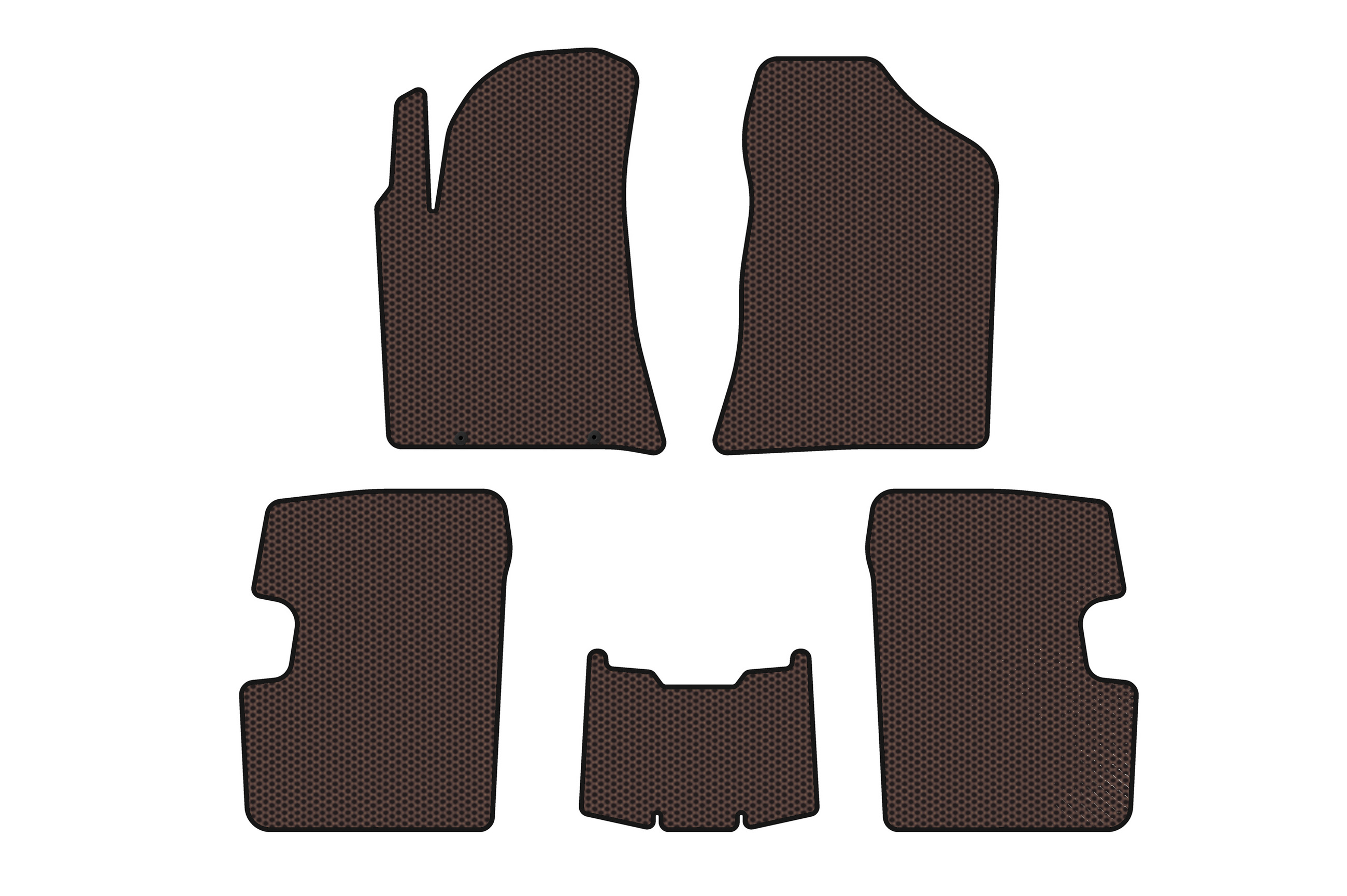 Гумові килимки Carsuit (SD, коричневий)