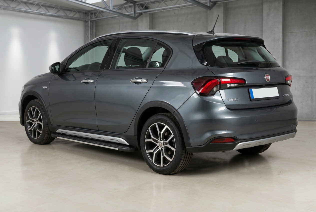 Бокові пороги Bosphorus Grey (2 шт., Алюміній)